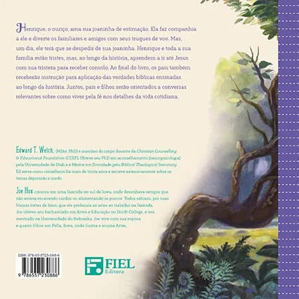 Livro Henrique diz Adeus: quando você estiver triste