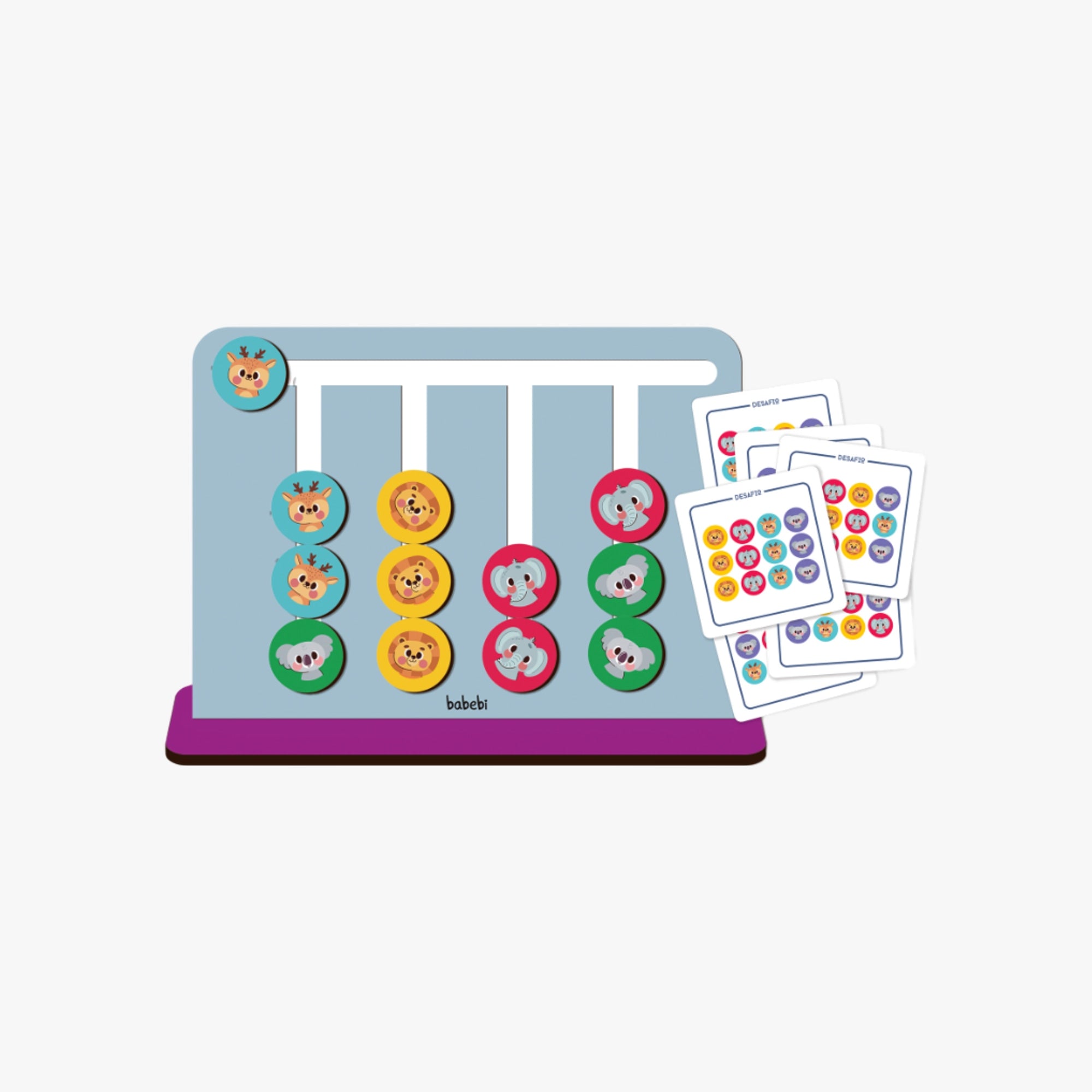 A Lógica dos Animais Brinquedo Educativo