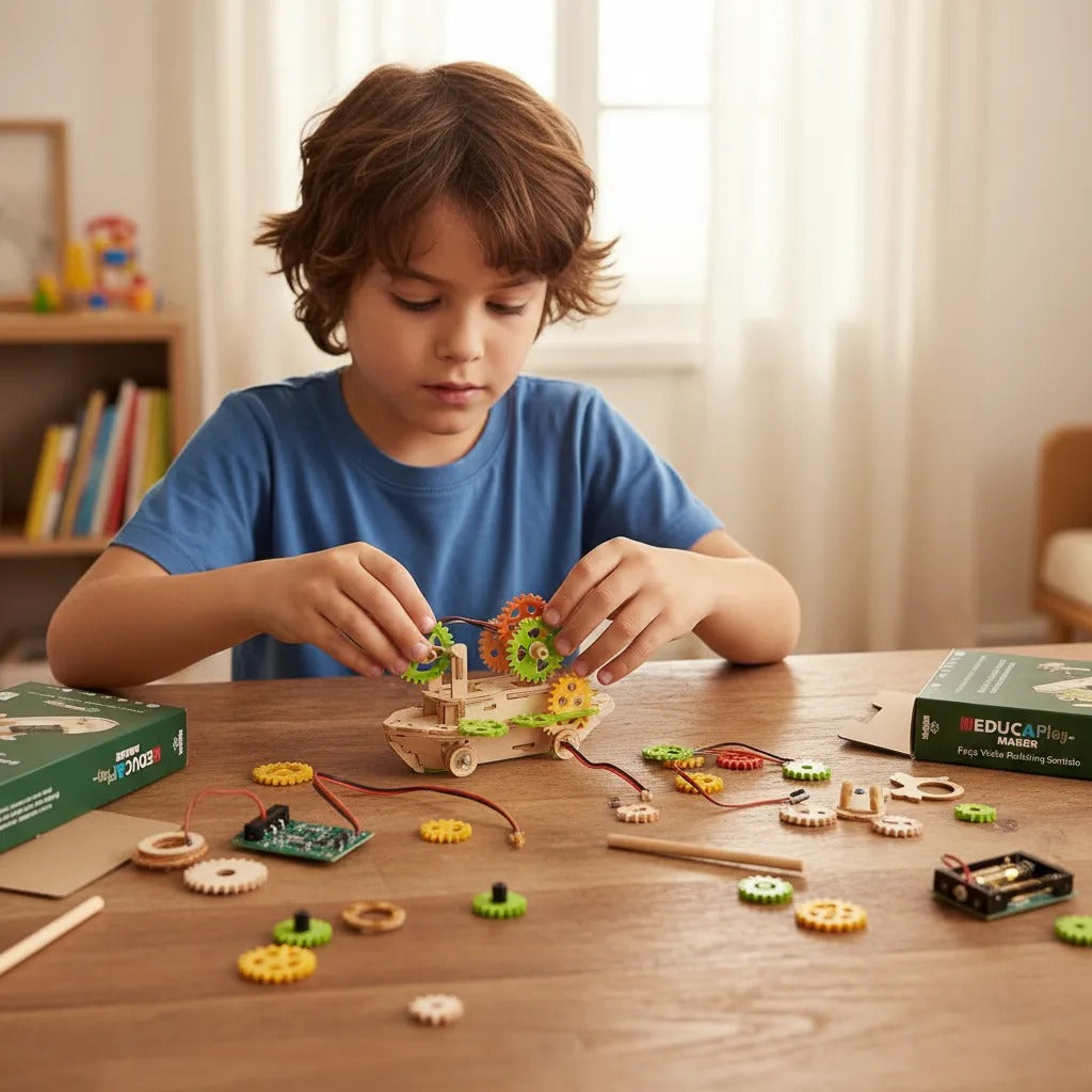 Brinquedo de Montar - Educaplay Maker  PoliLab - Sortido