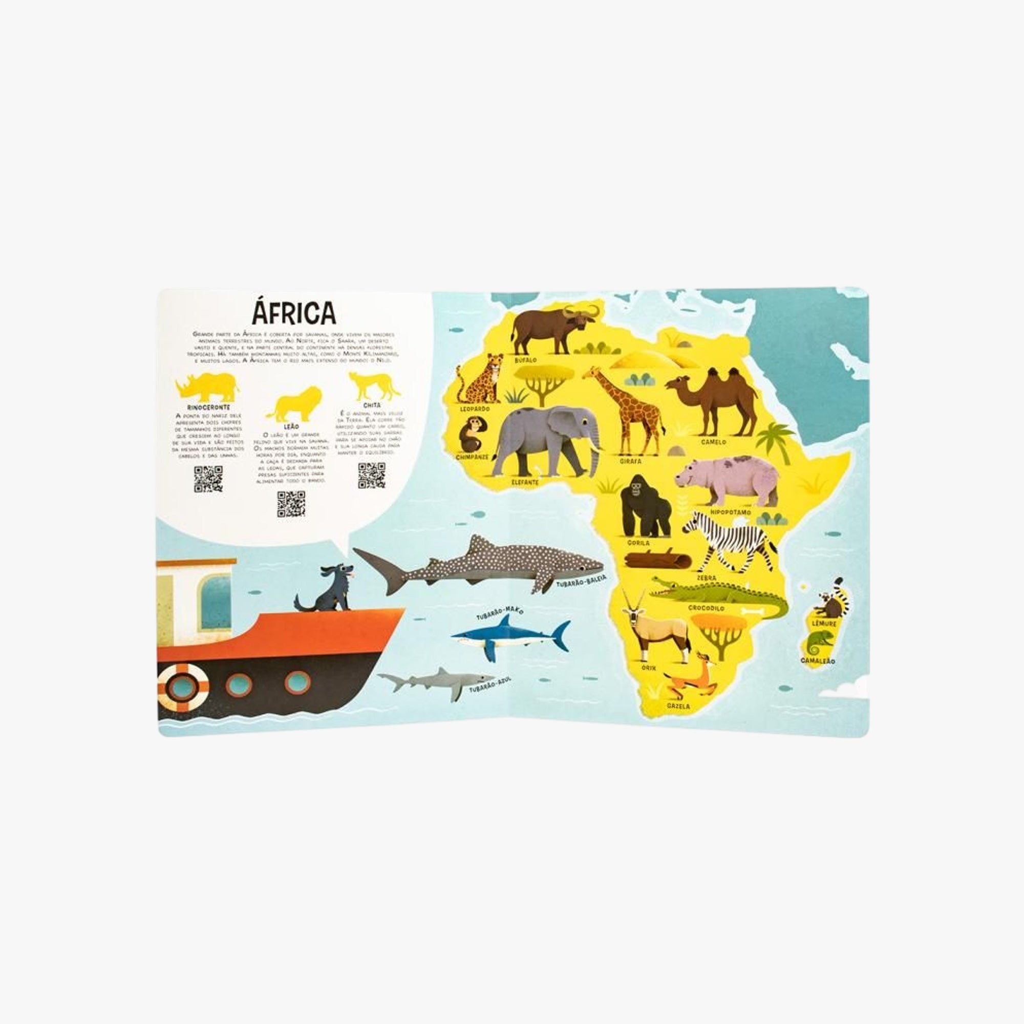 Livro Infantil Meu Primeiro Atlas de Animais