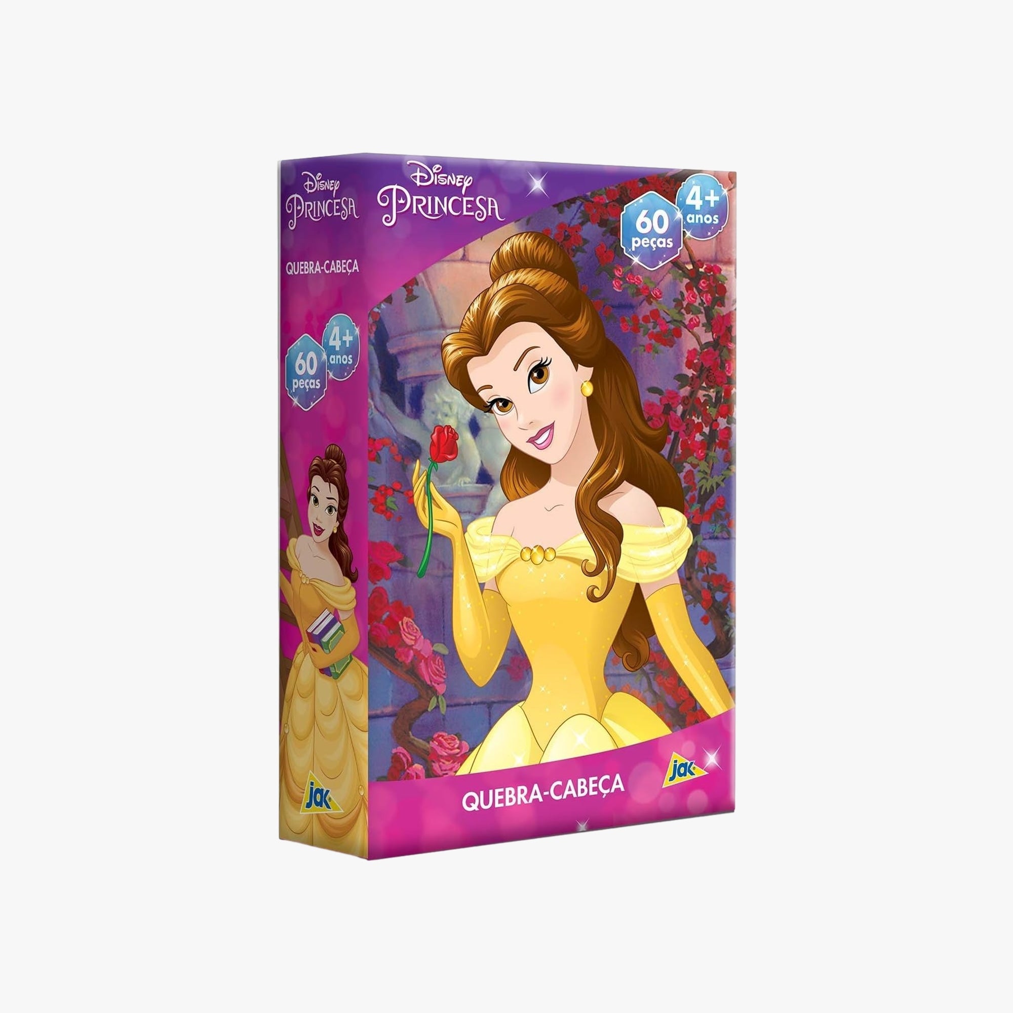 Quebra-Cabeça Princesa Bela 60 Peças