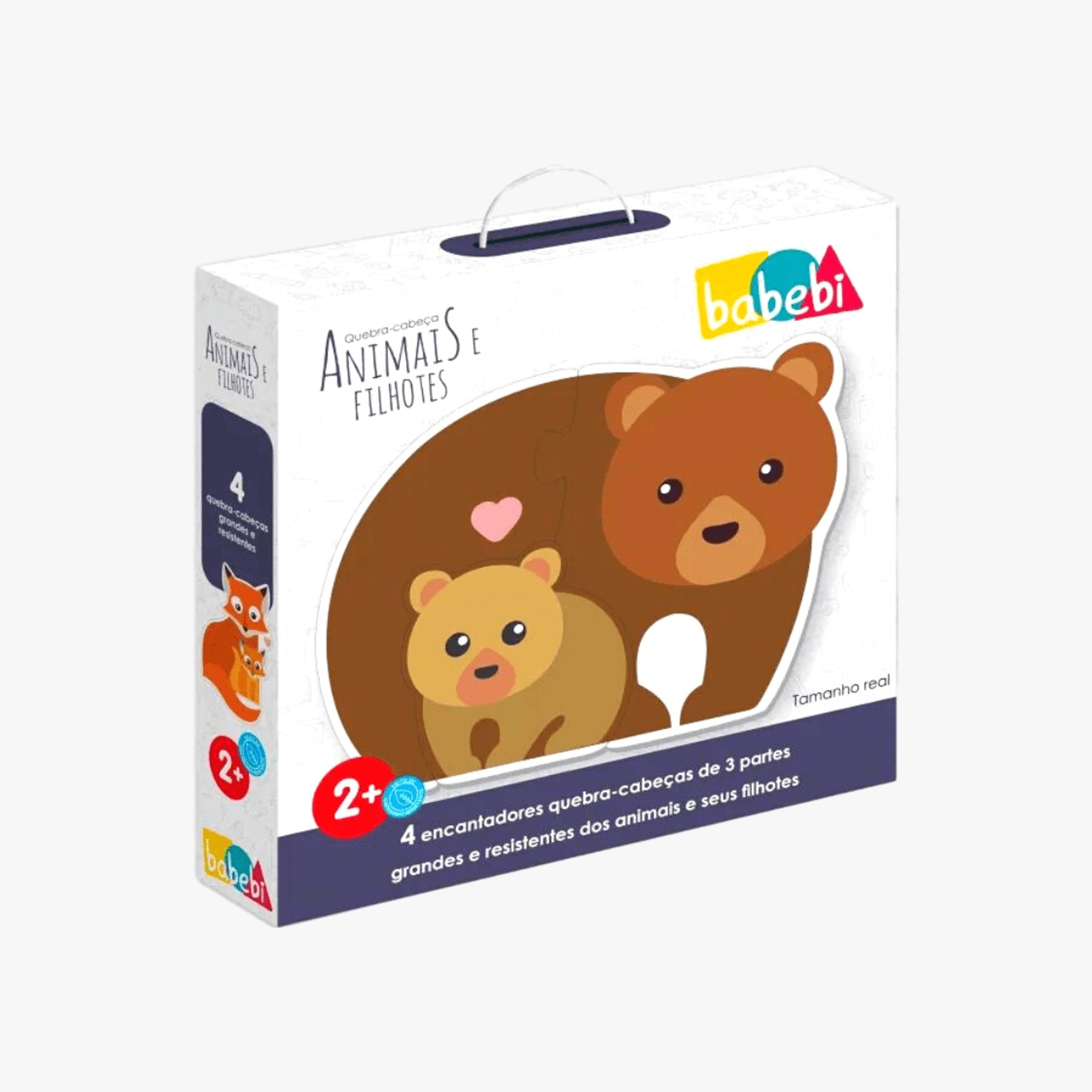 Quebra-Cabeça Baby  Animais e Filhotes