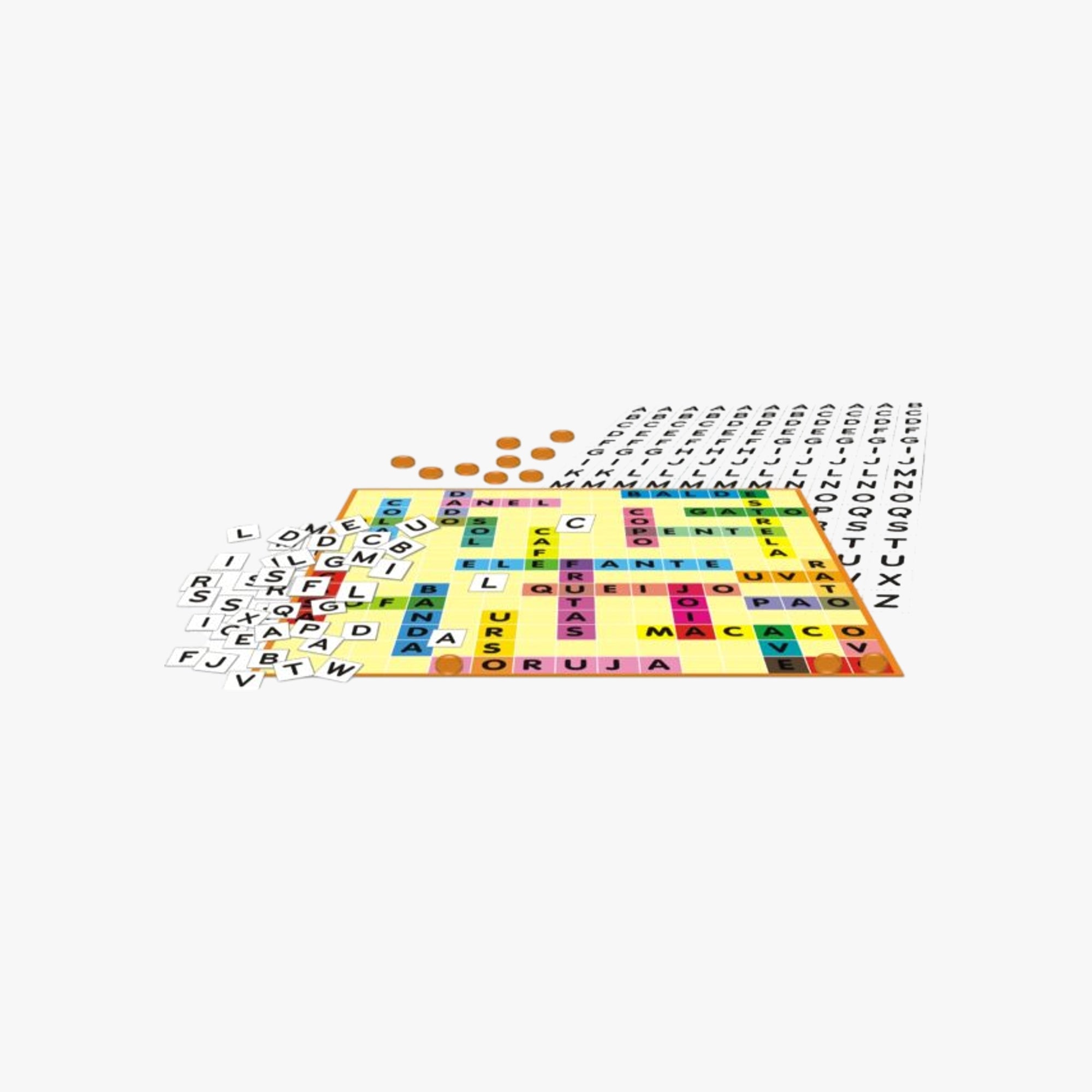 Jogo de Tabuleiro Palavras Cruzadas Nig