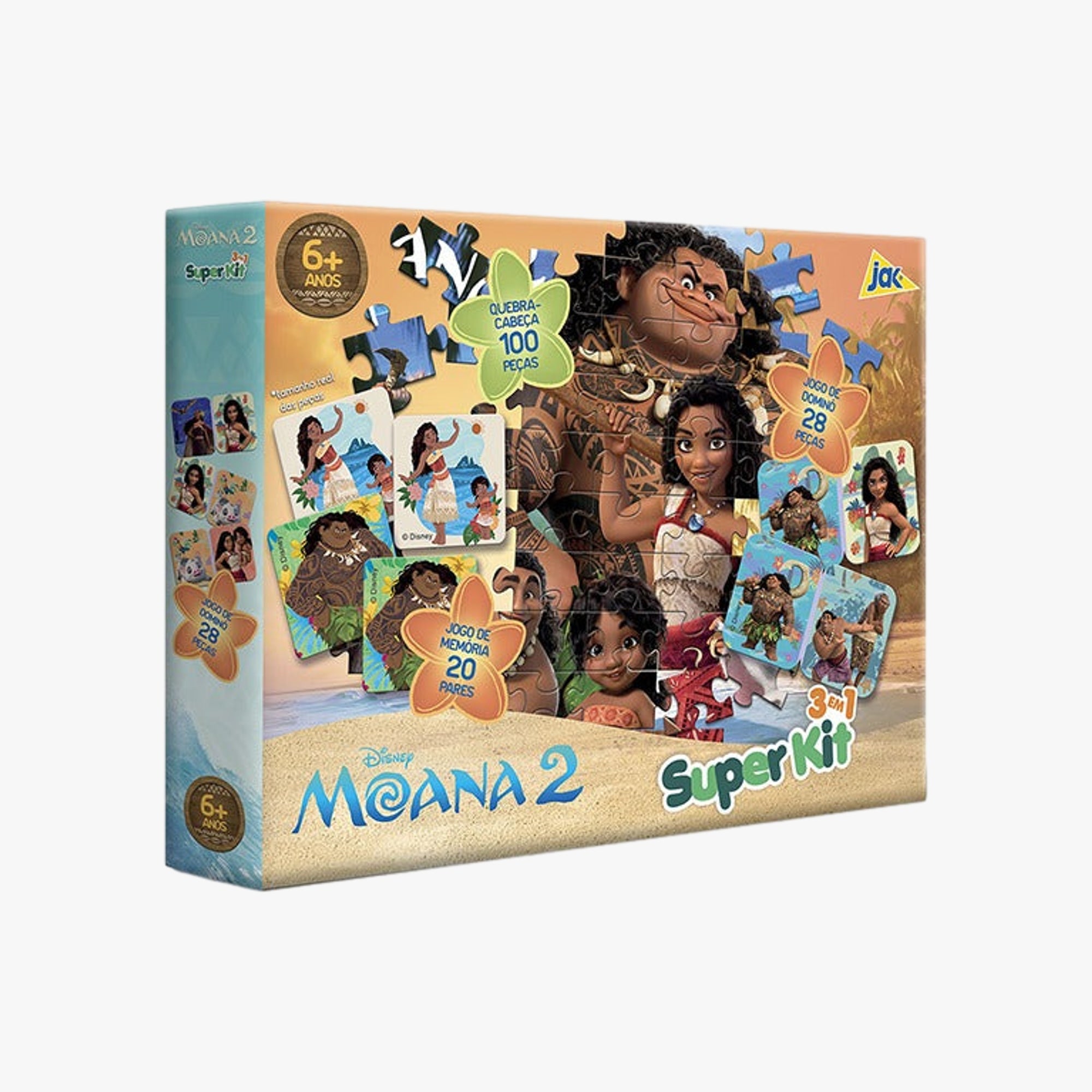 Super Kit da Moana Junior 3 em 1