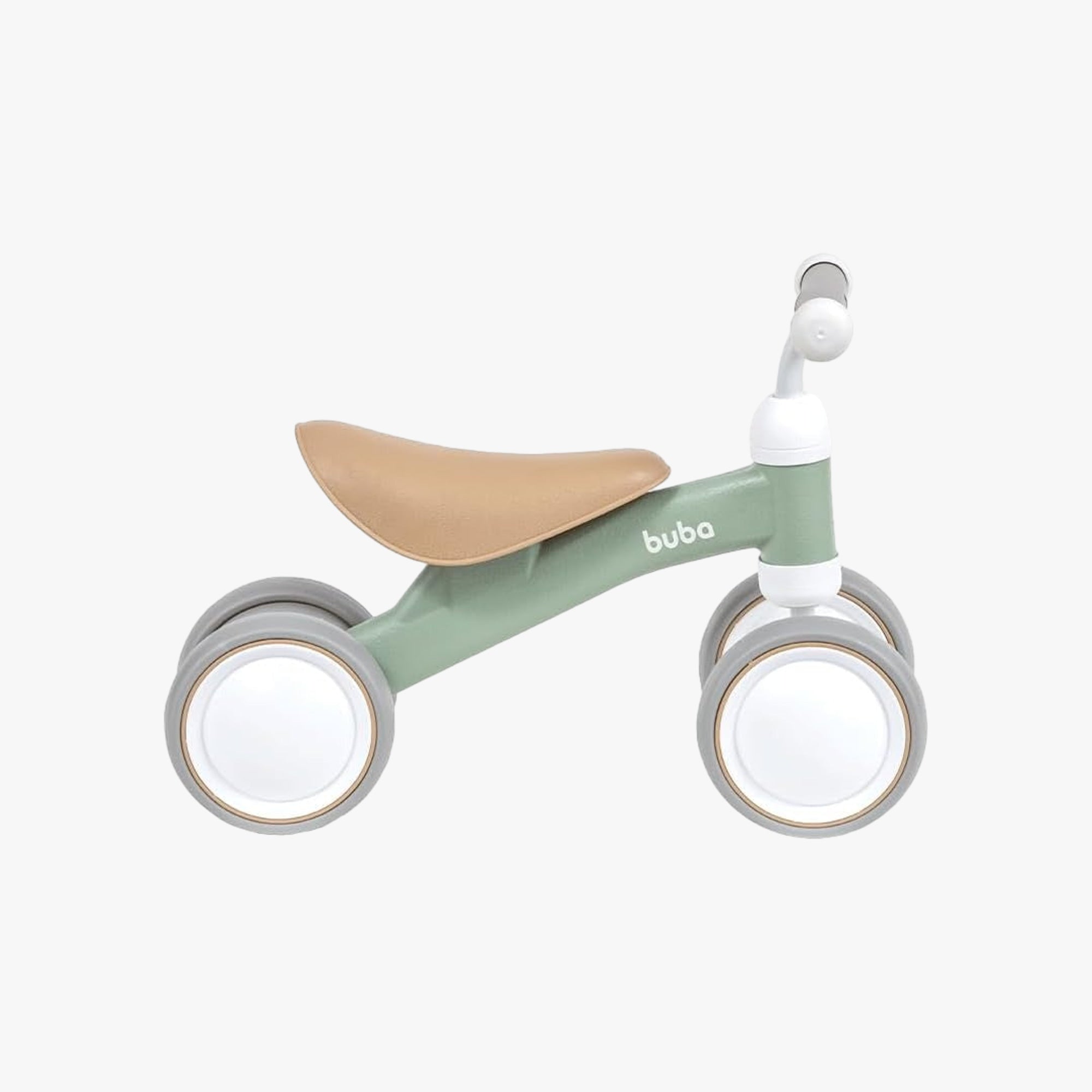 Bicicleta De Equilibrio Buba 4 Rodas Verde