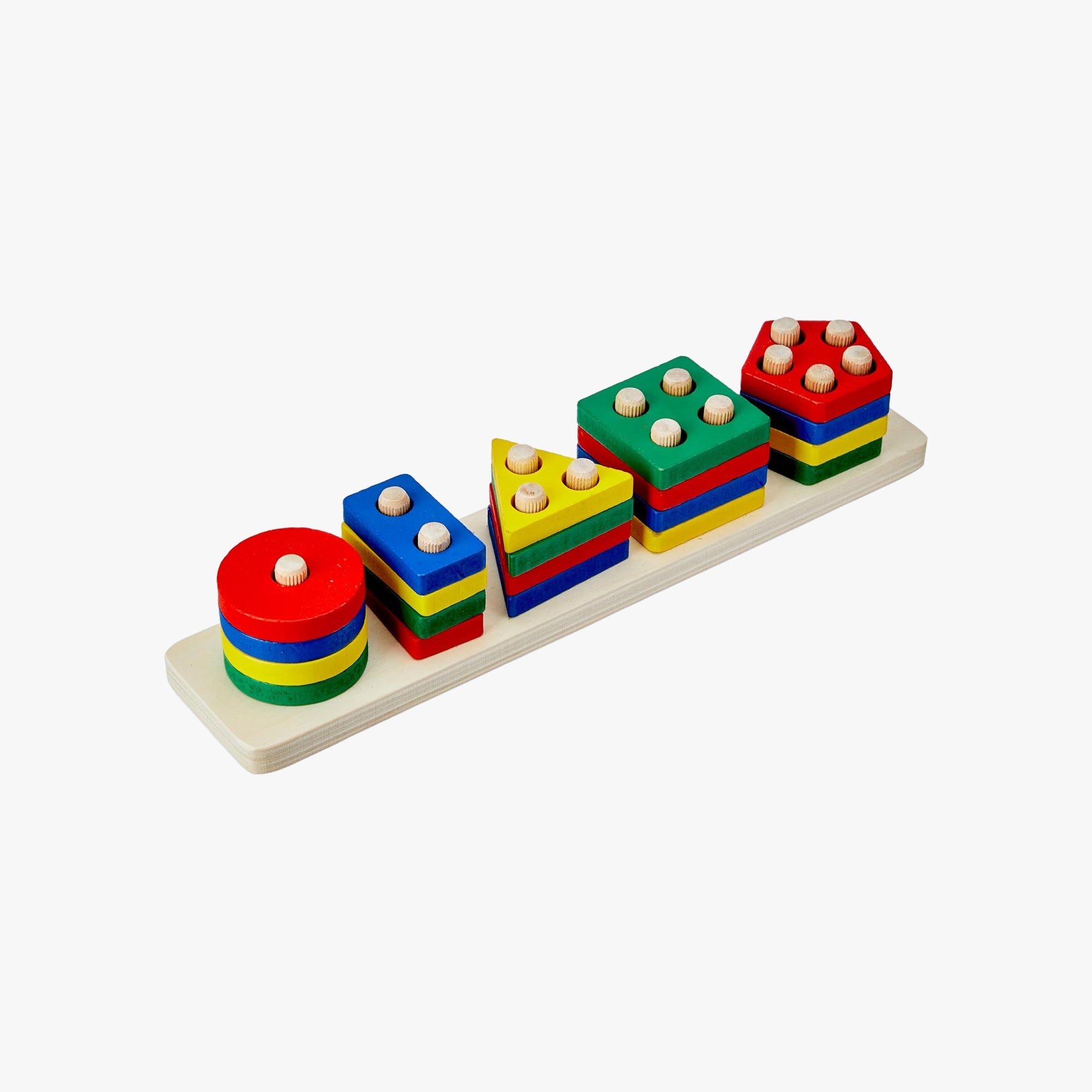 Brinquedo Encaixe Divertido 5 Colunas