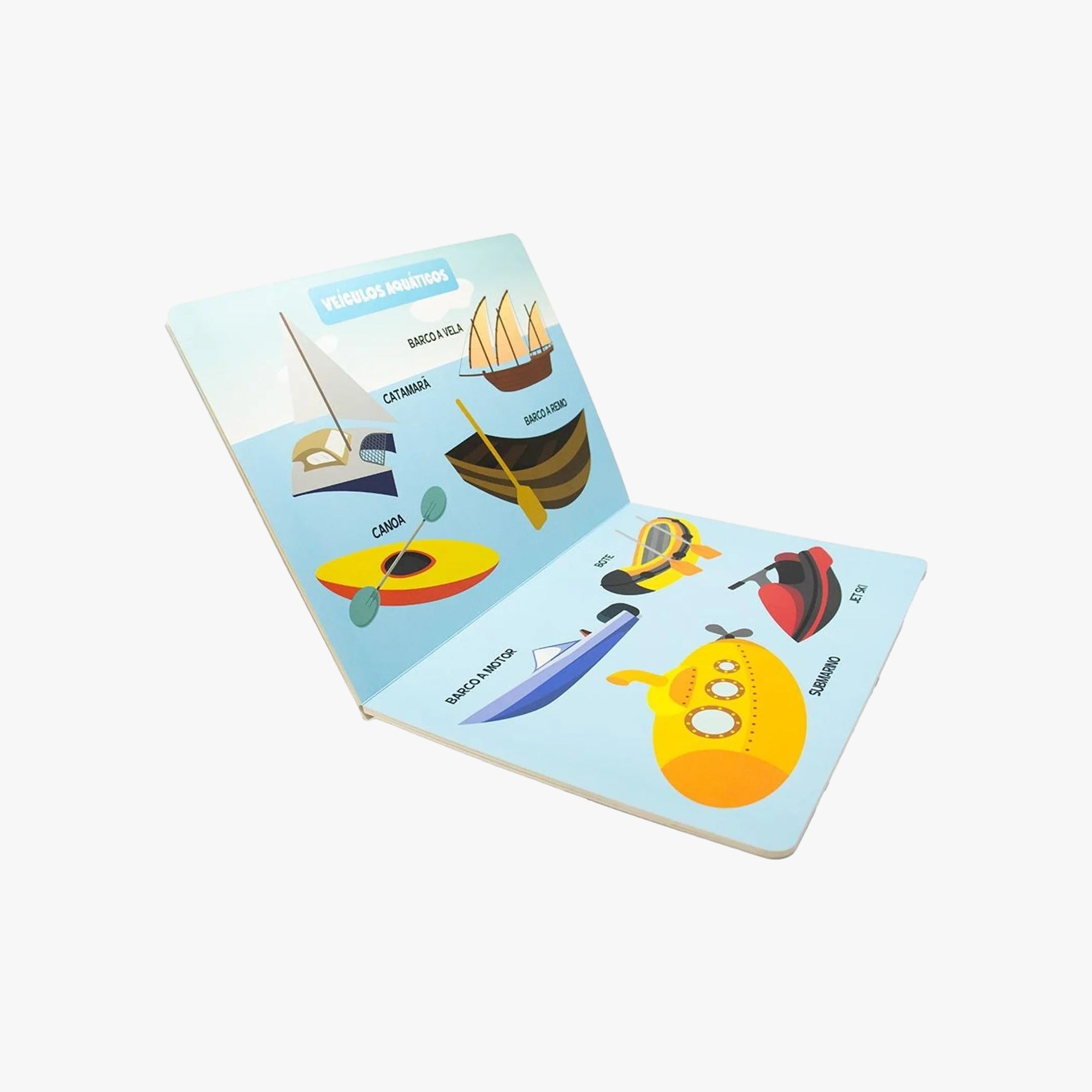 Livro-pad de Nomeação: Meus Primeiros Veículos