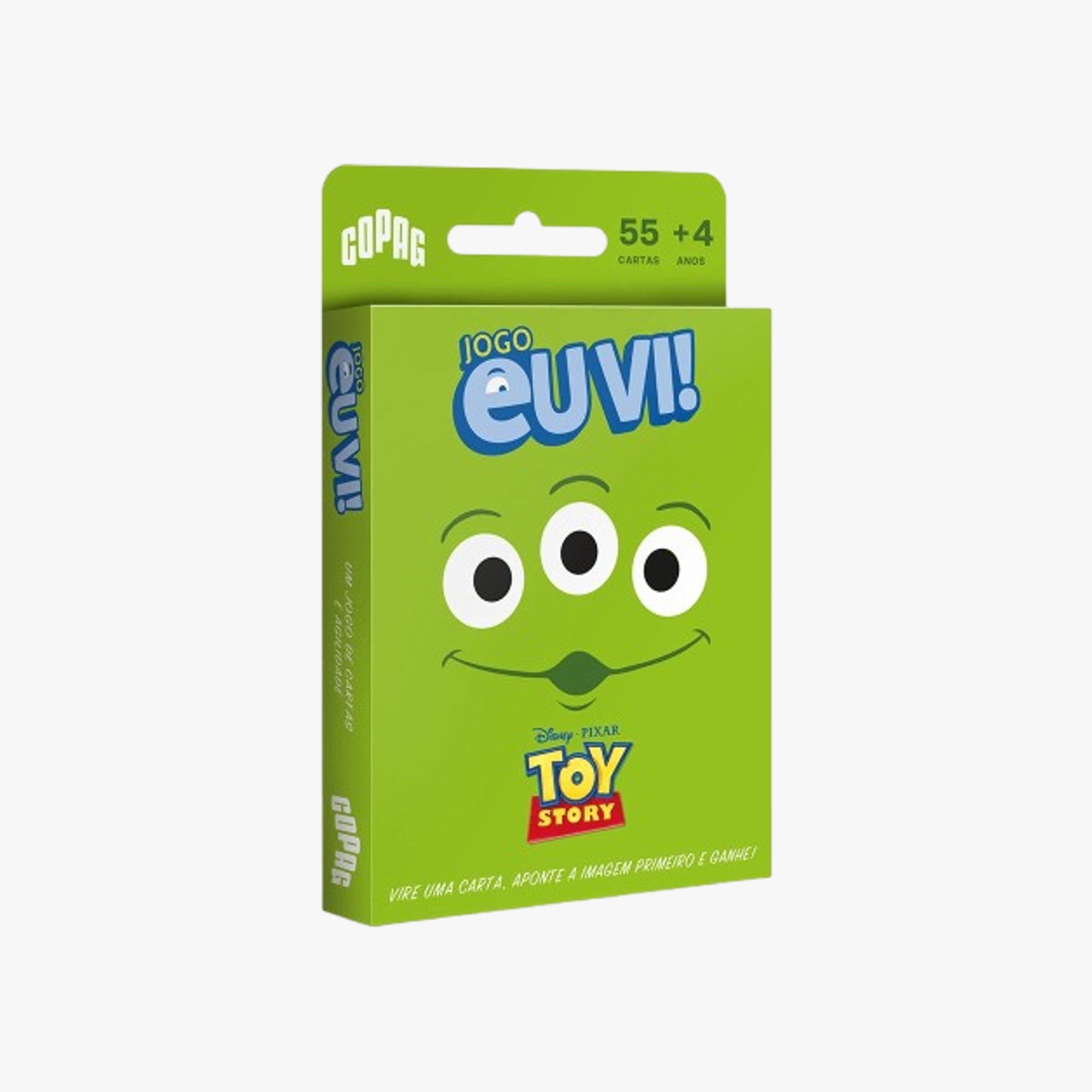 Jogo Infantil de Cartas Eu Vi! Toy Story