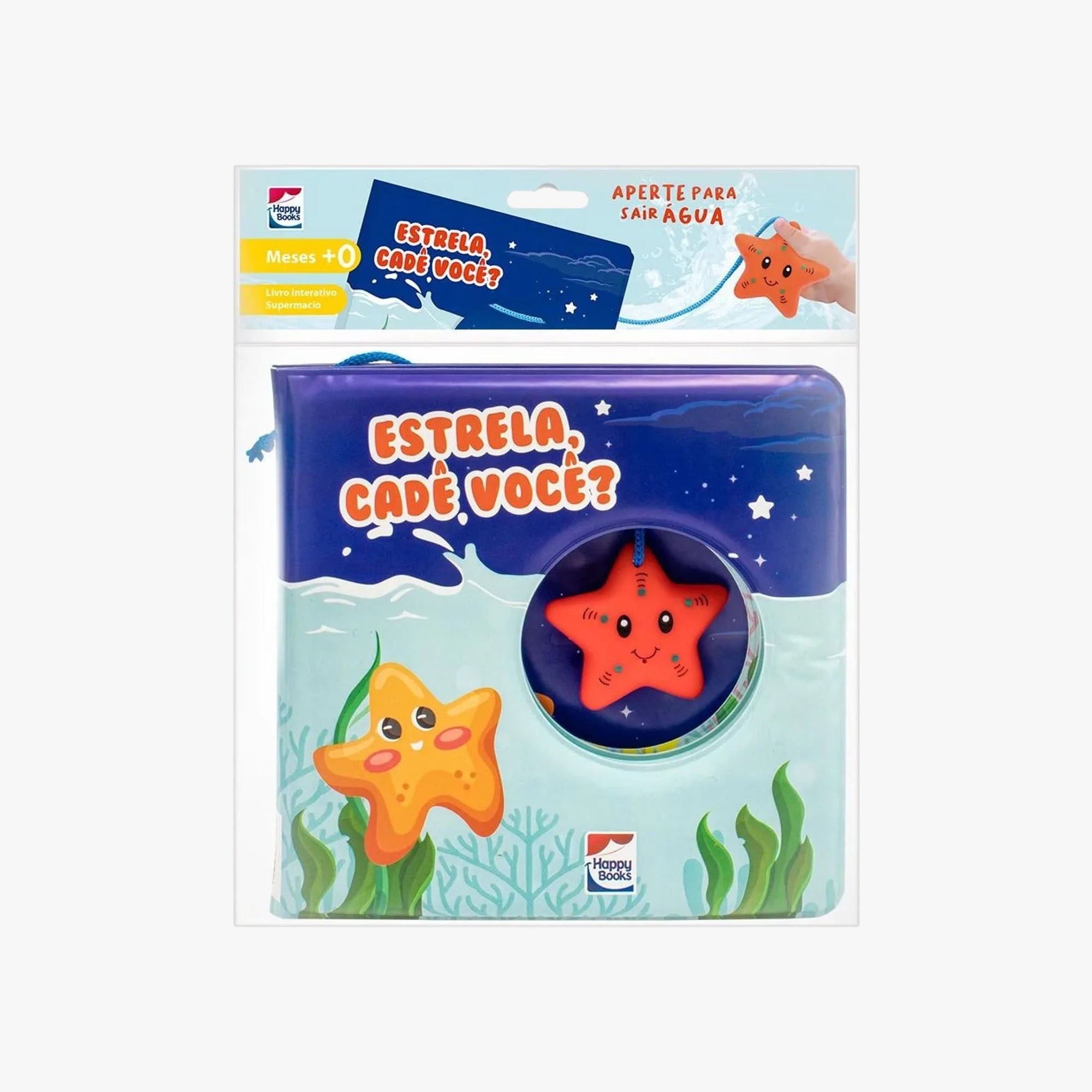 Livro de Banho - Mar Encantado: Estrela, Cadê Você?