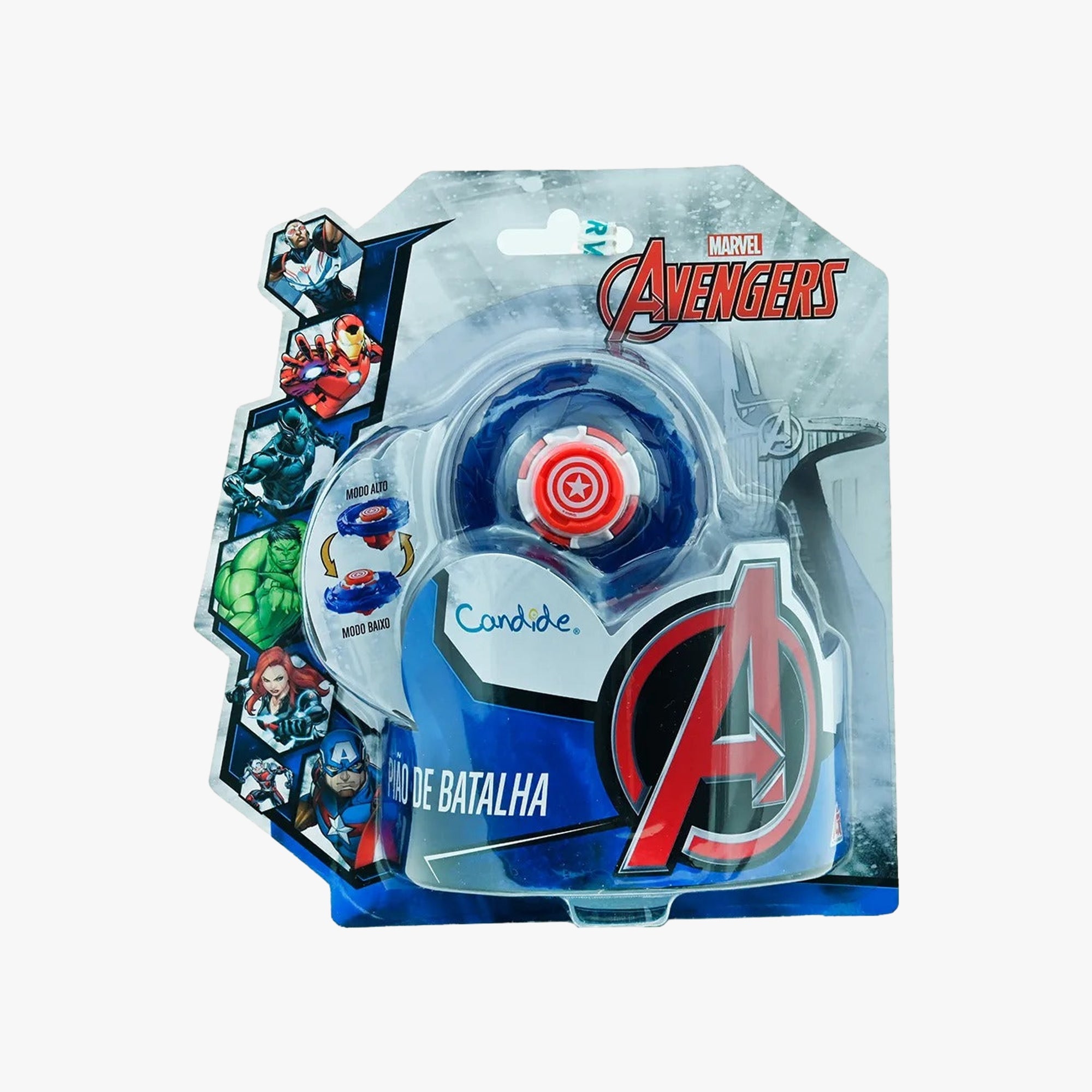 Pião de Batalha Avengers - Sortido