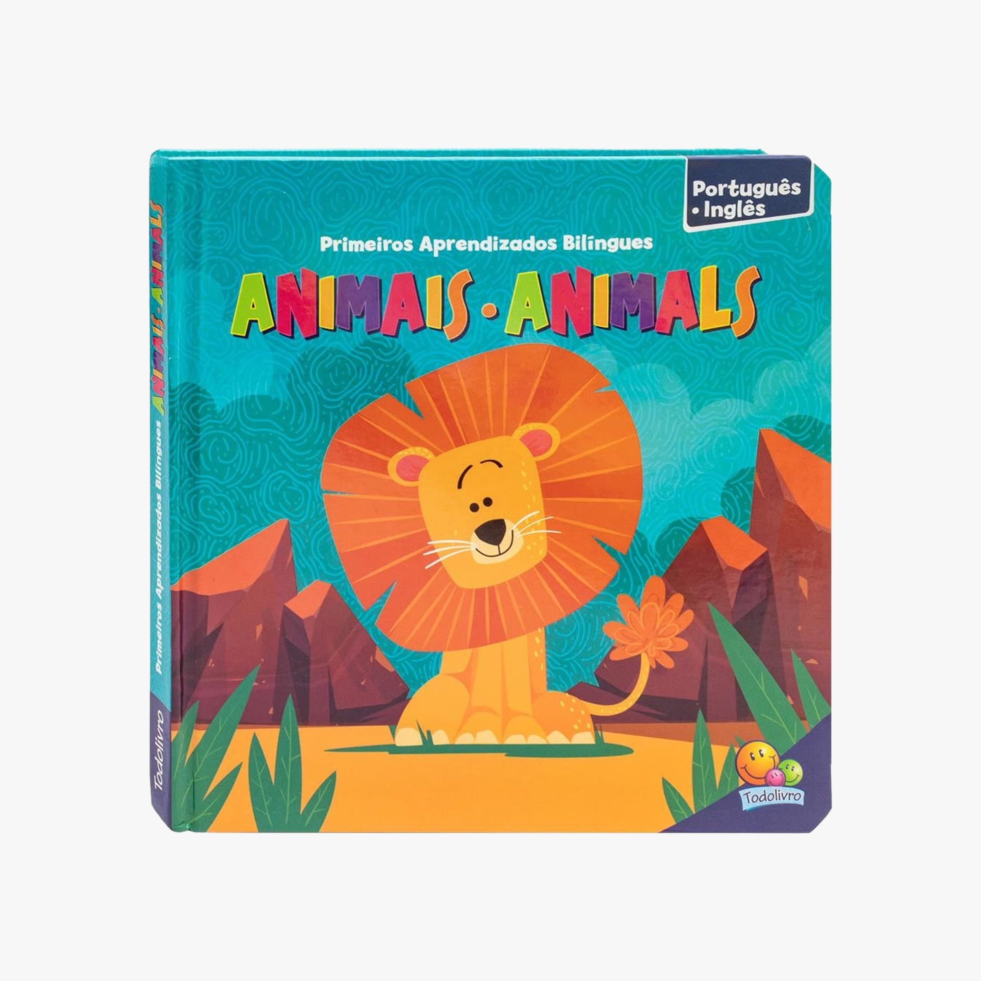 Livro Bilíngue Aprendendo Sobre Animais