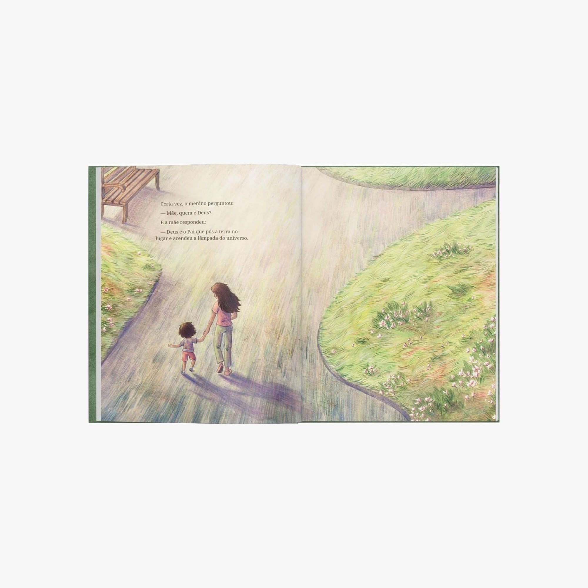Livro Infantil Deus, o Menino e a Árvore