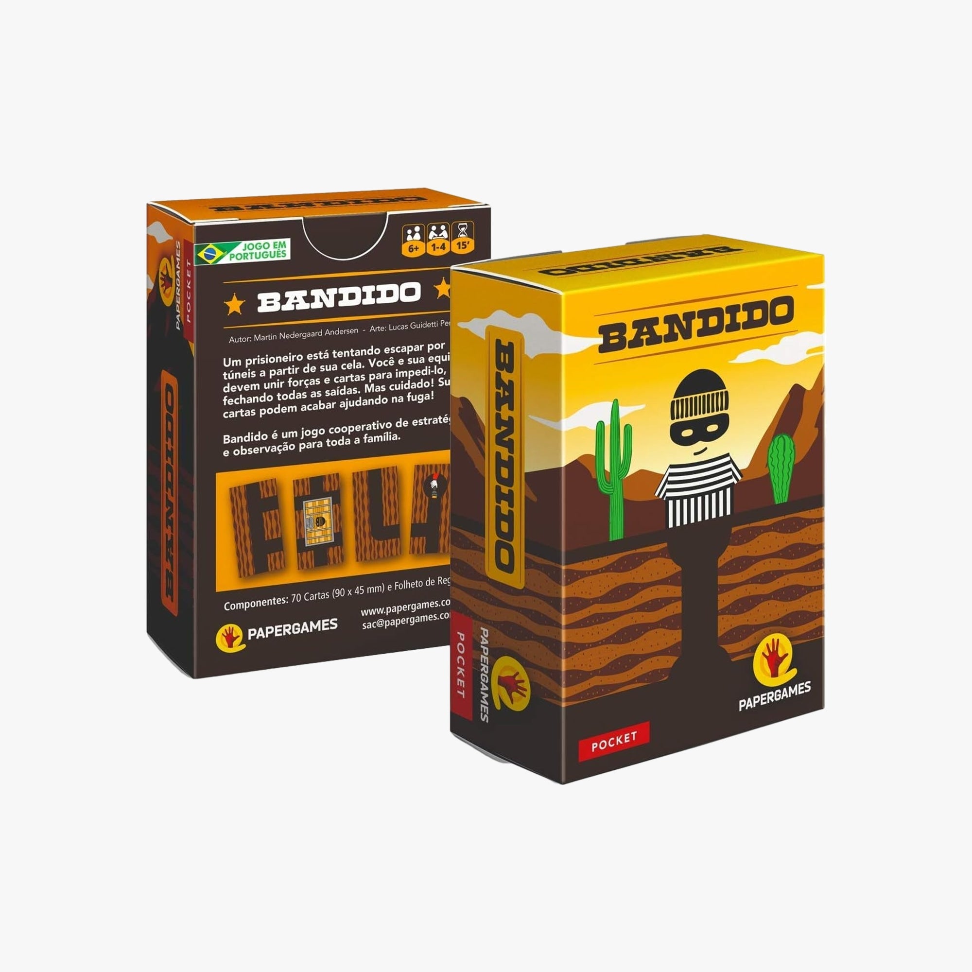Jogo de Cartas Bandido Papergames