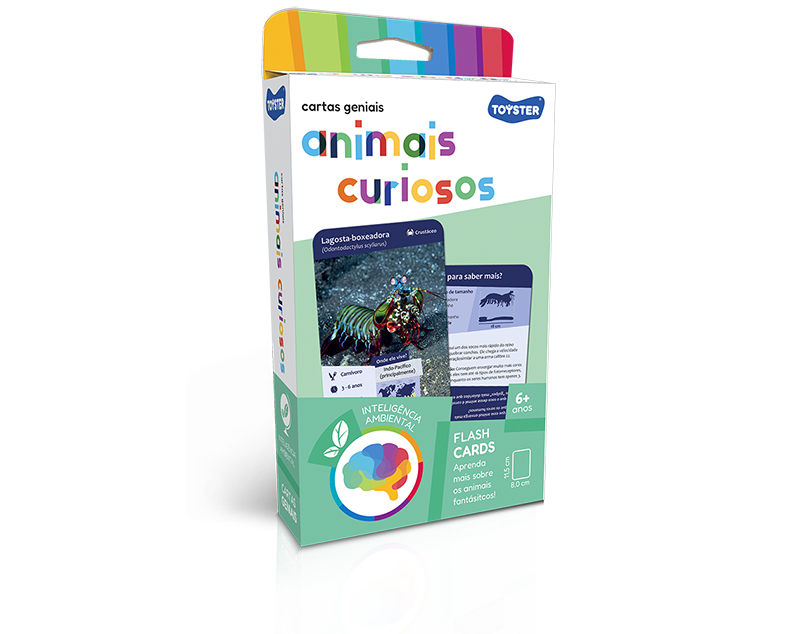 Jogo Cartas Geniais – Animais Curiosos
