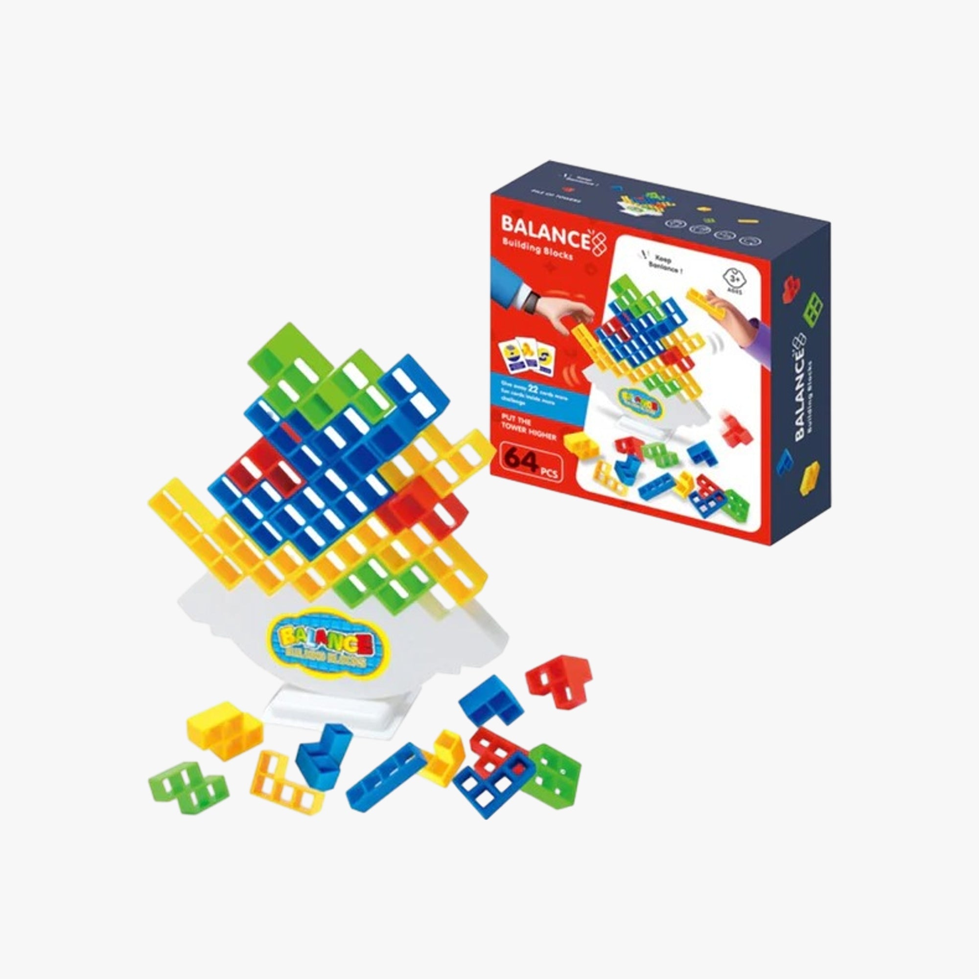 Brinquedo Blocos de Montar Equilíbrio
