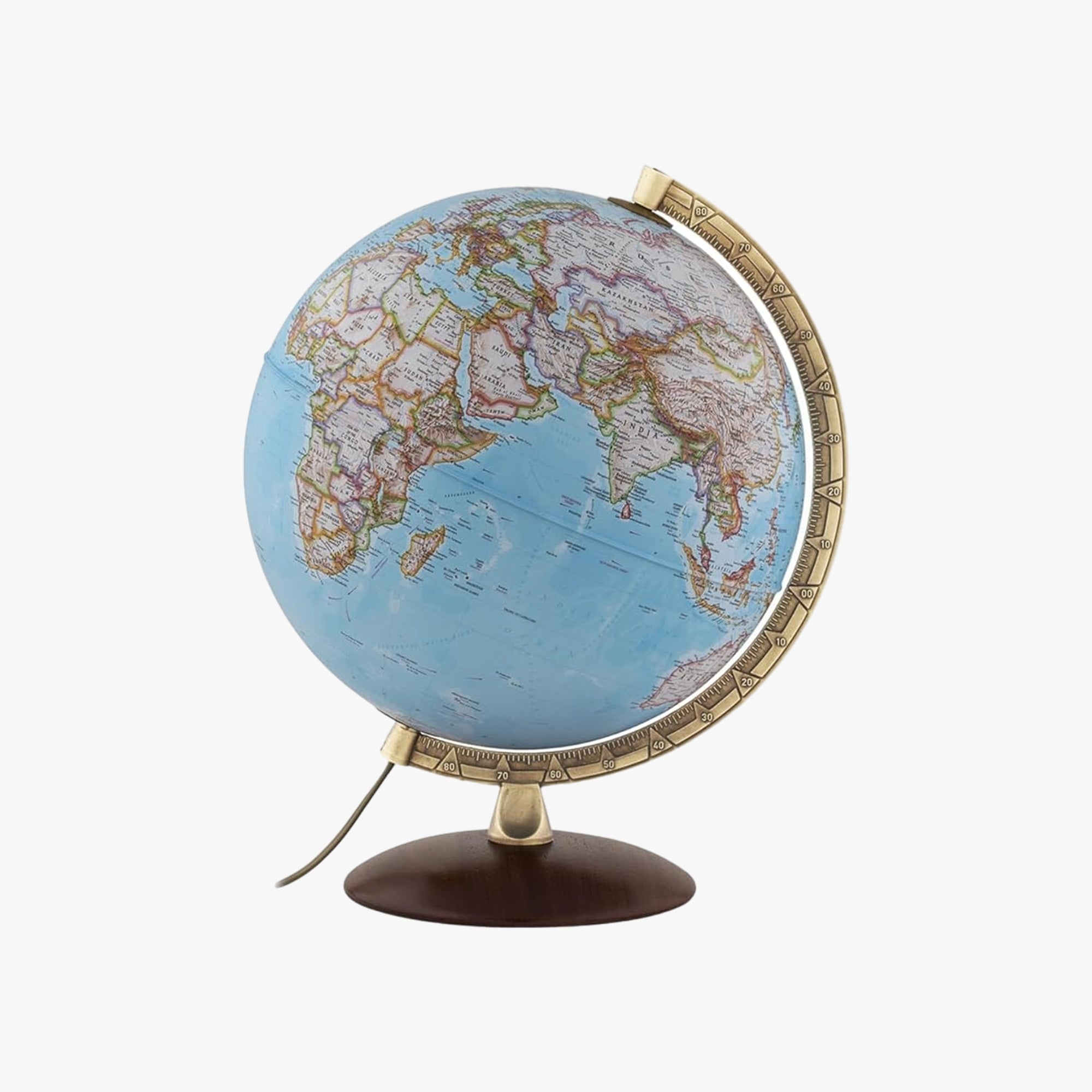 Globo Terrestre Luminoso: National Geographic Gold Classic