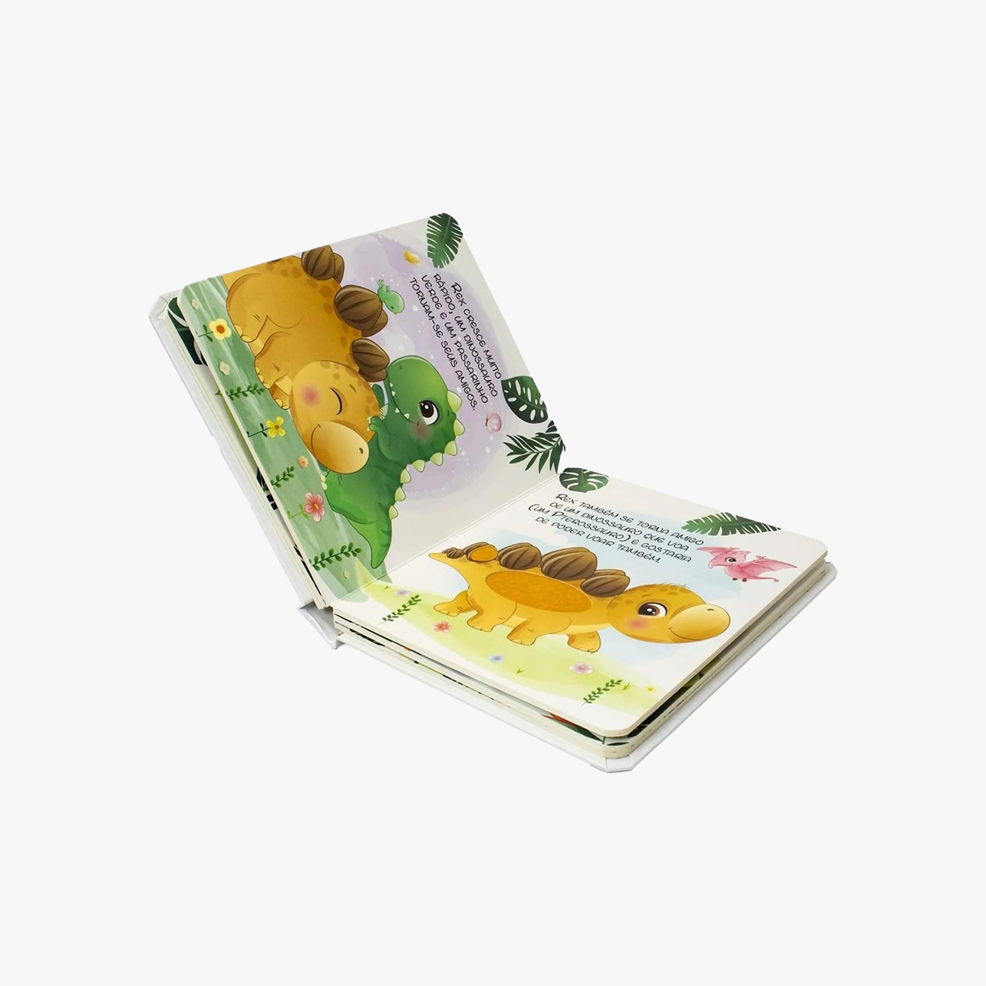 Livro Toque e Sinta - Dinossauro Rex