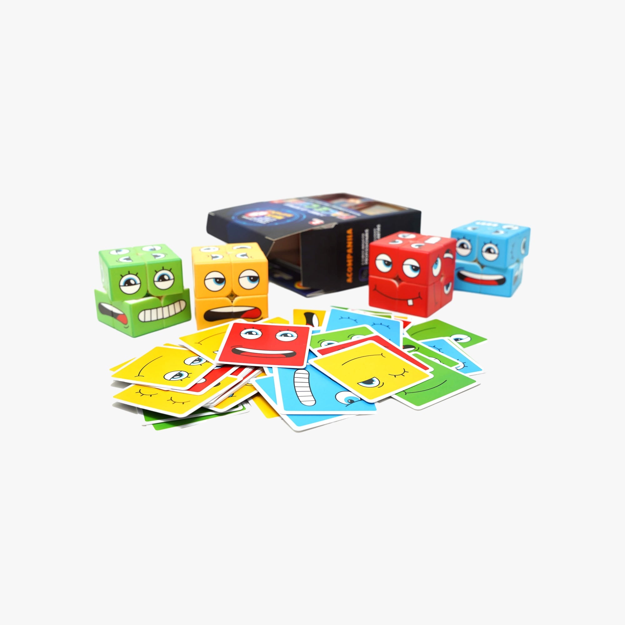 Jogo Face Cube 2 Cubos + 60 Cartas