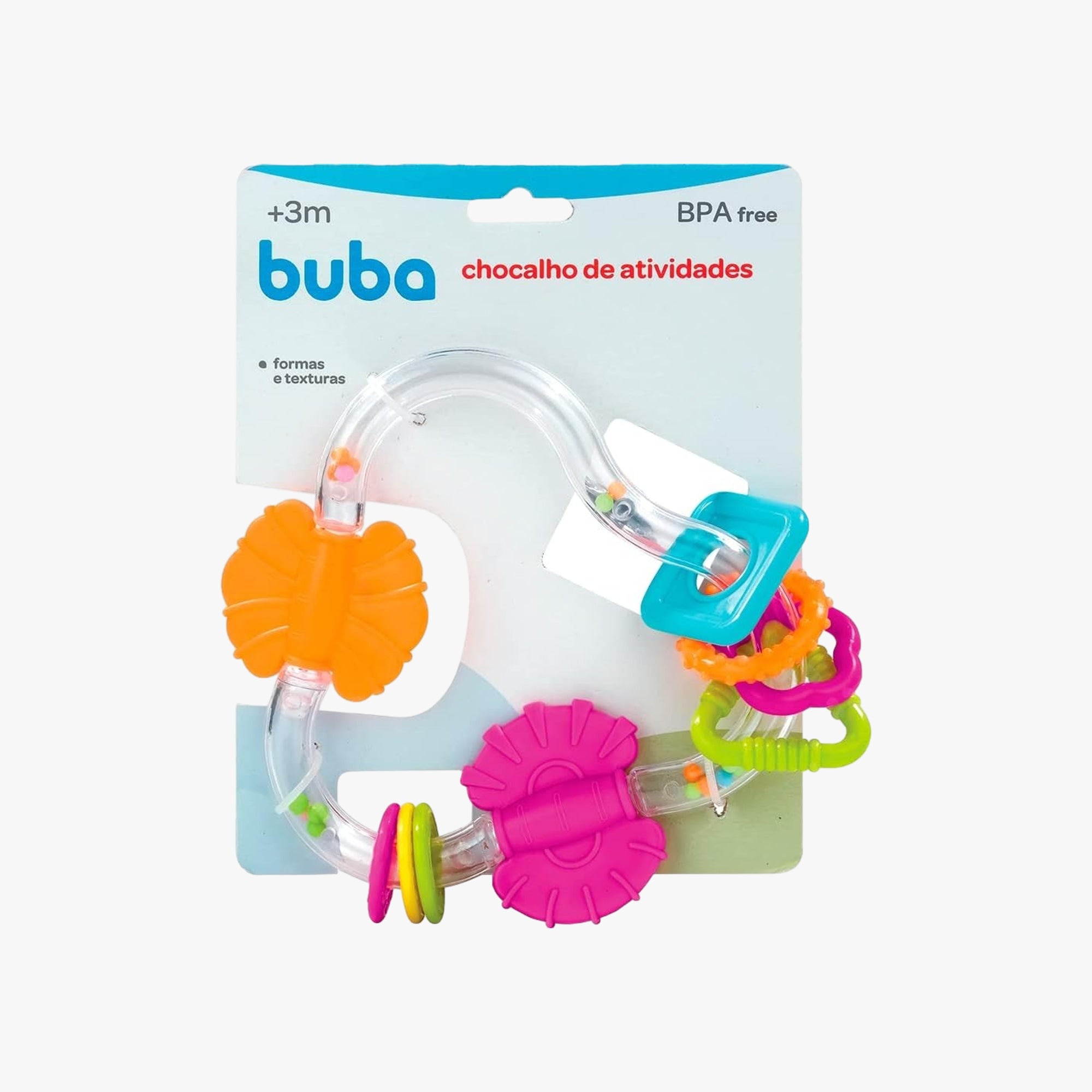 Brinquedo Interativo Chocalho para Bebê