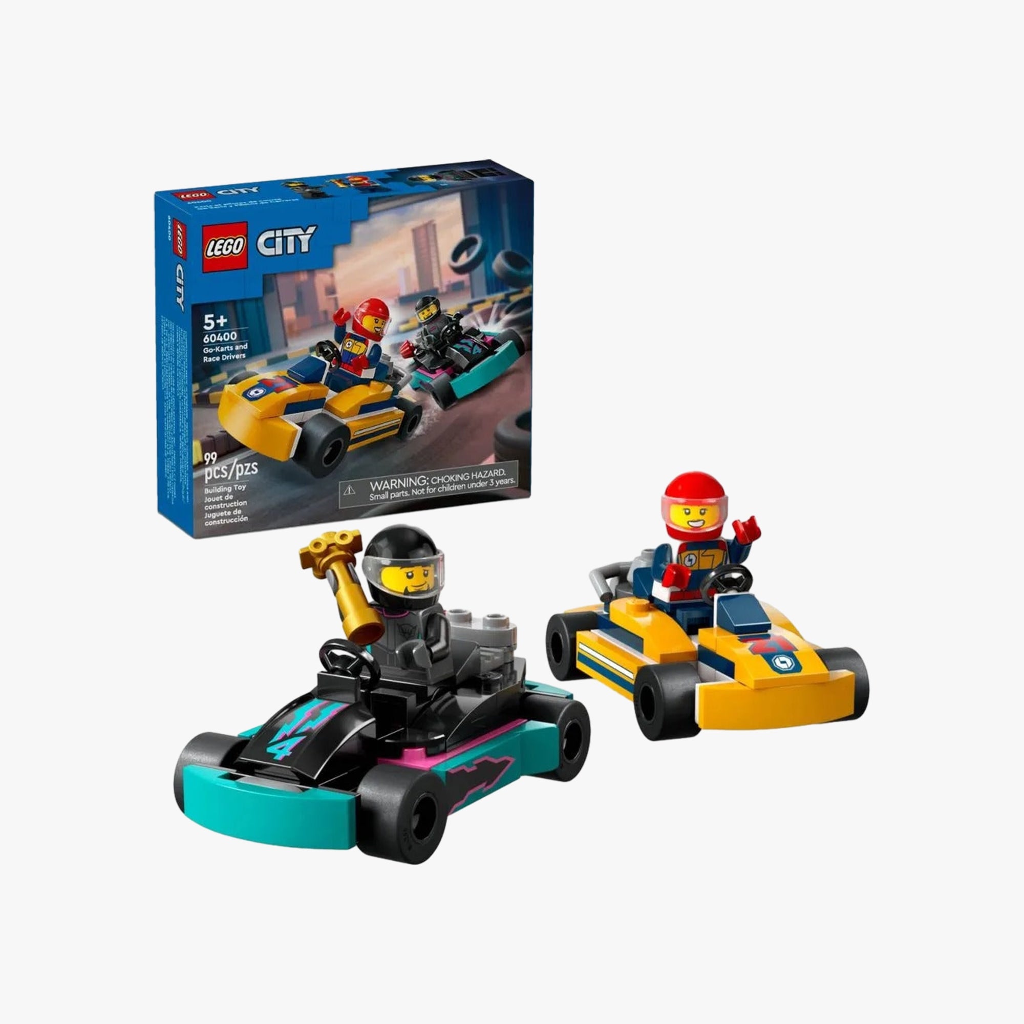 Lego - City - Karts e Pilotos de Corrida