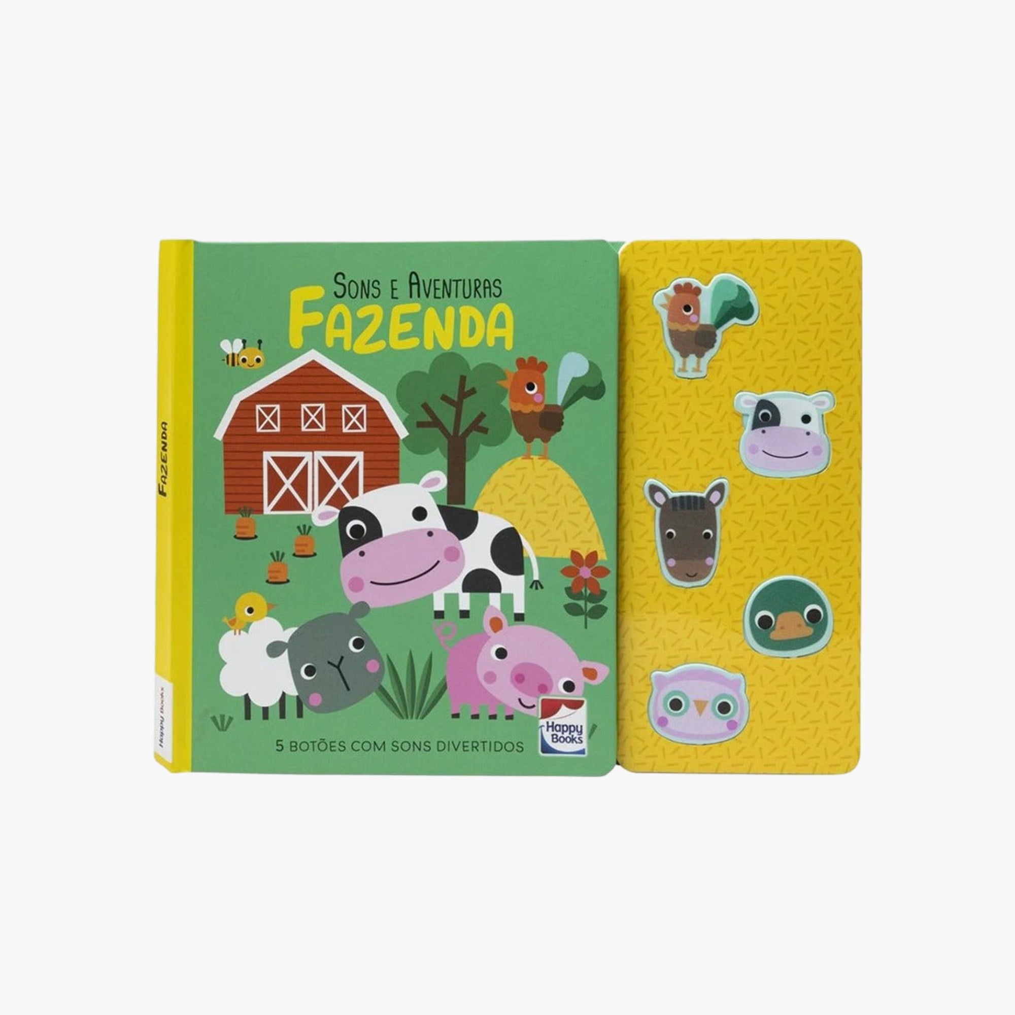 Livro Sonoro e Aventuras Fazenda