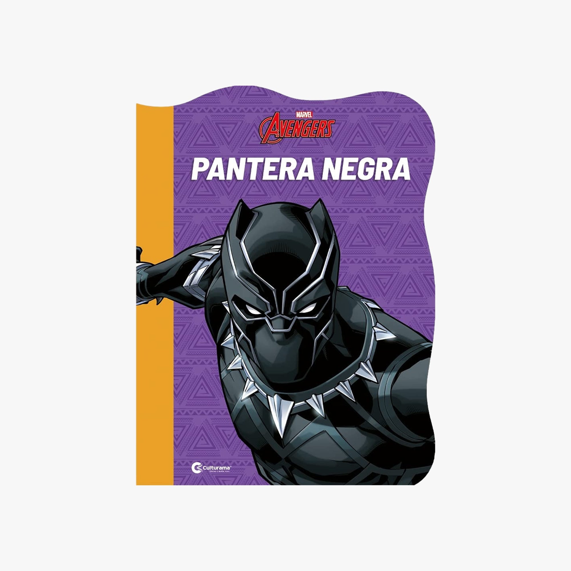 Livro Recortado da Marvel Pantera Negra 16 páginas