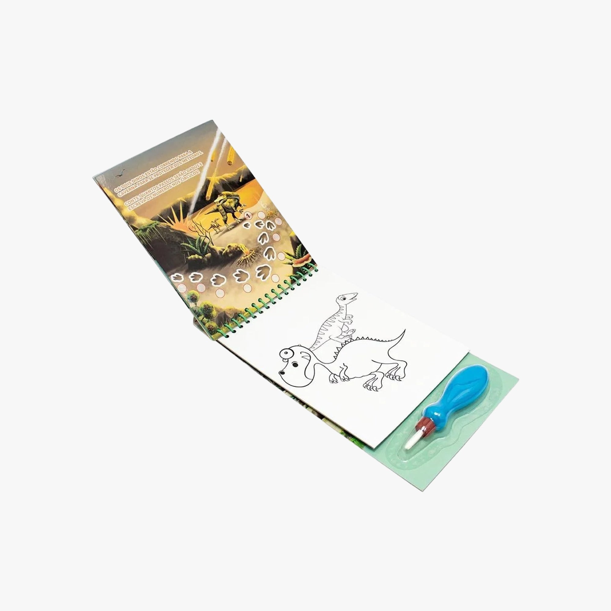 Kit com 2 Aquabook com Atividades Meninos
