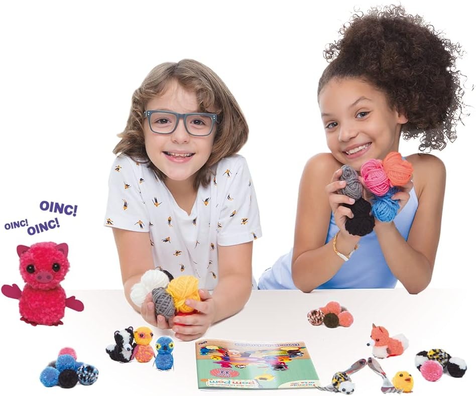 Kit Criativo Fazendo Arte - Bichinhos de Pompom Toyster