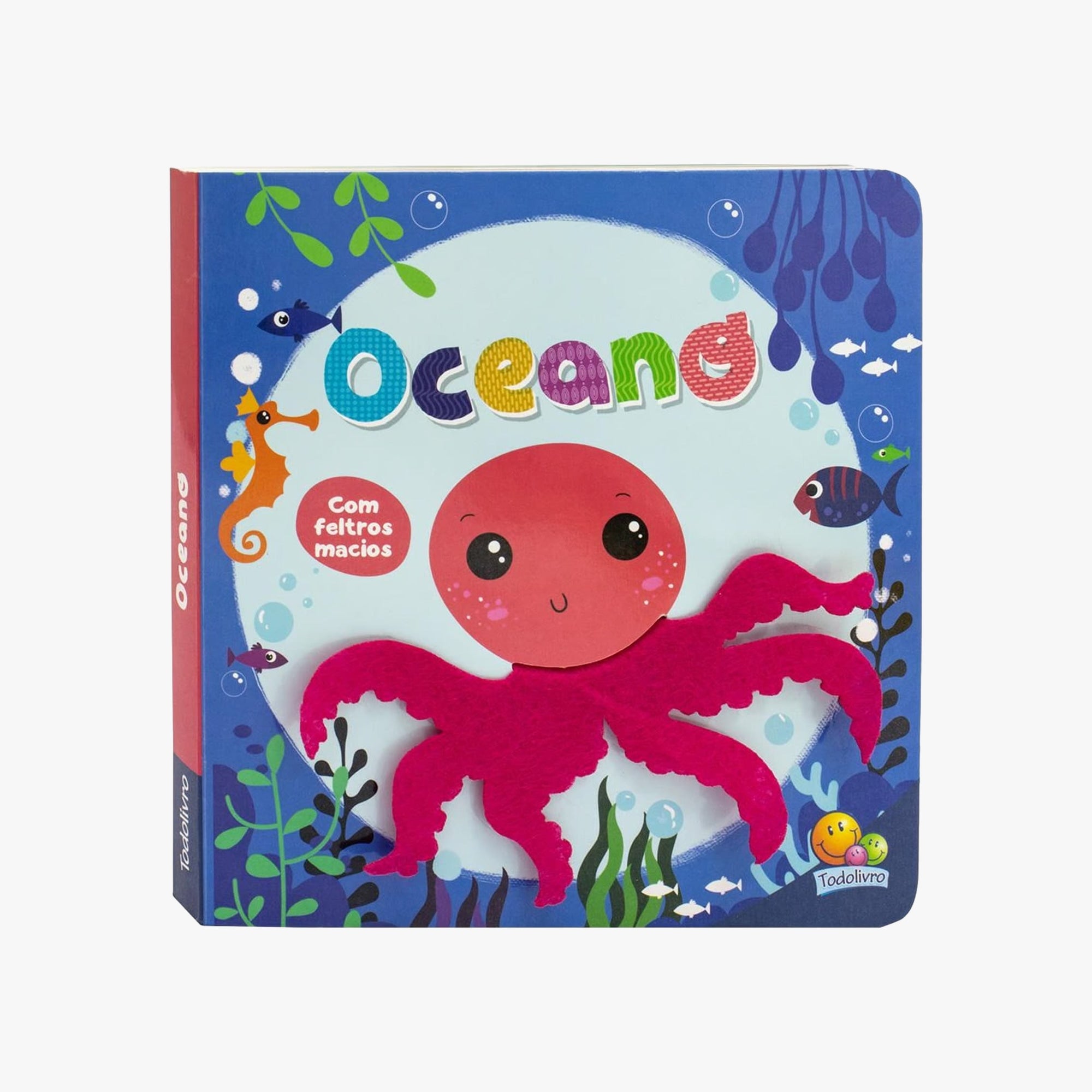 Livro Amiguinhos de Feltro Oceano