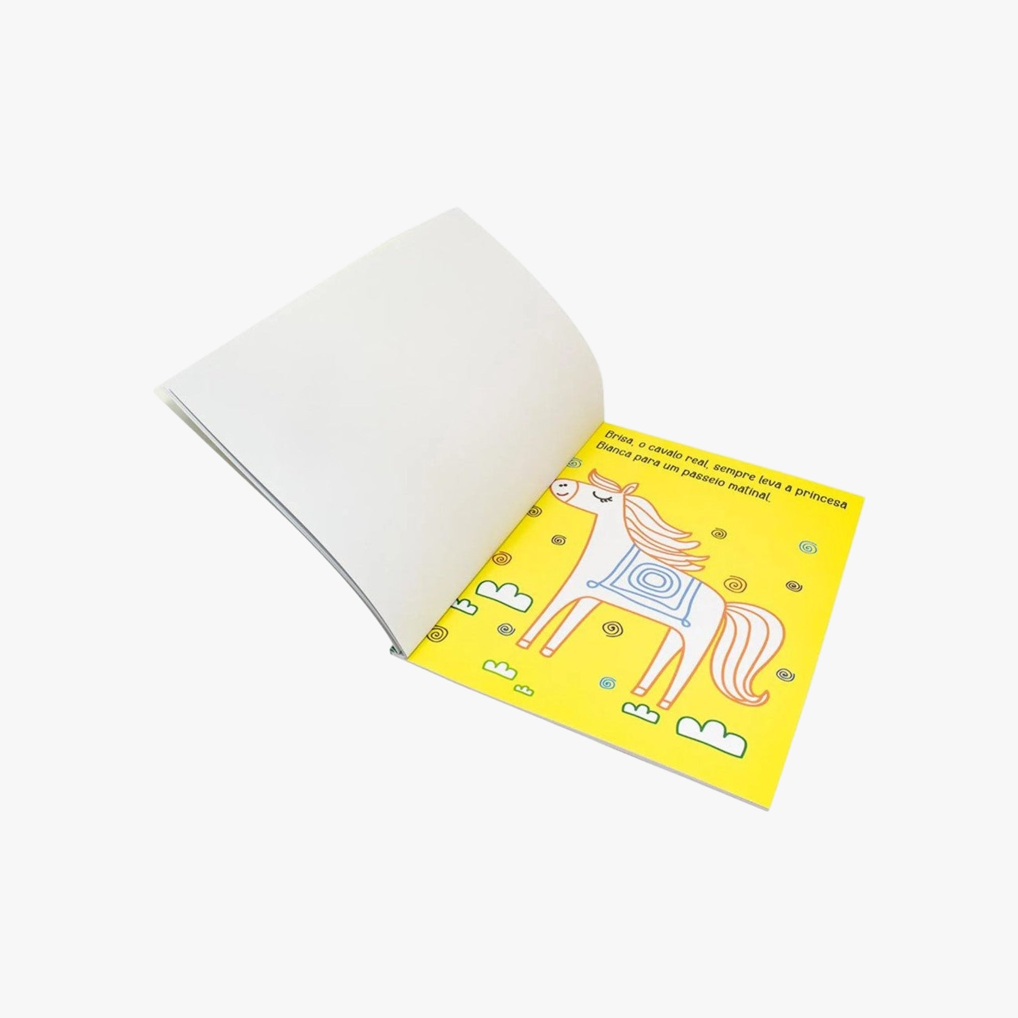 Livro de Colorir Brilhante Princesa