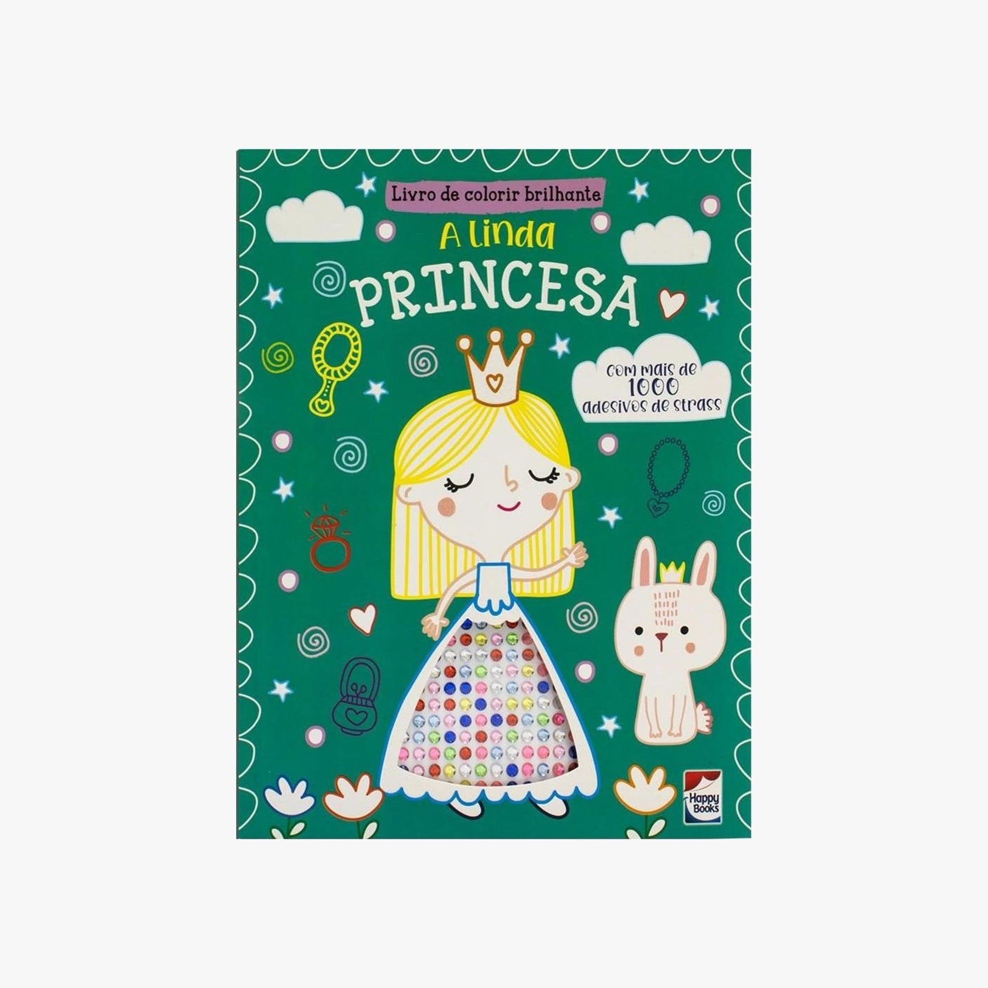 Livro de Colorir Brilhante Princesa