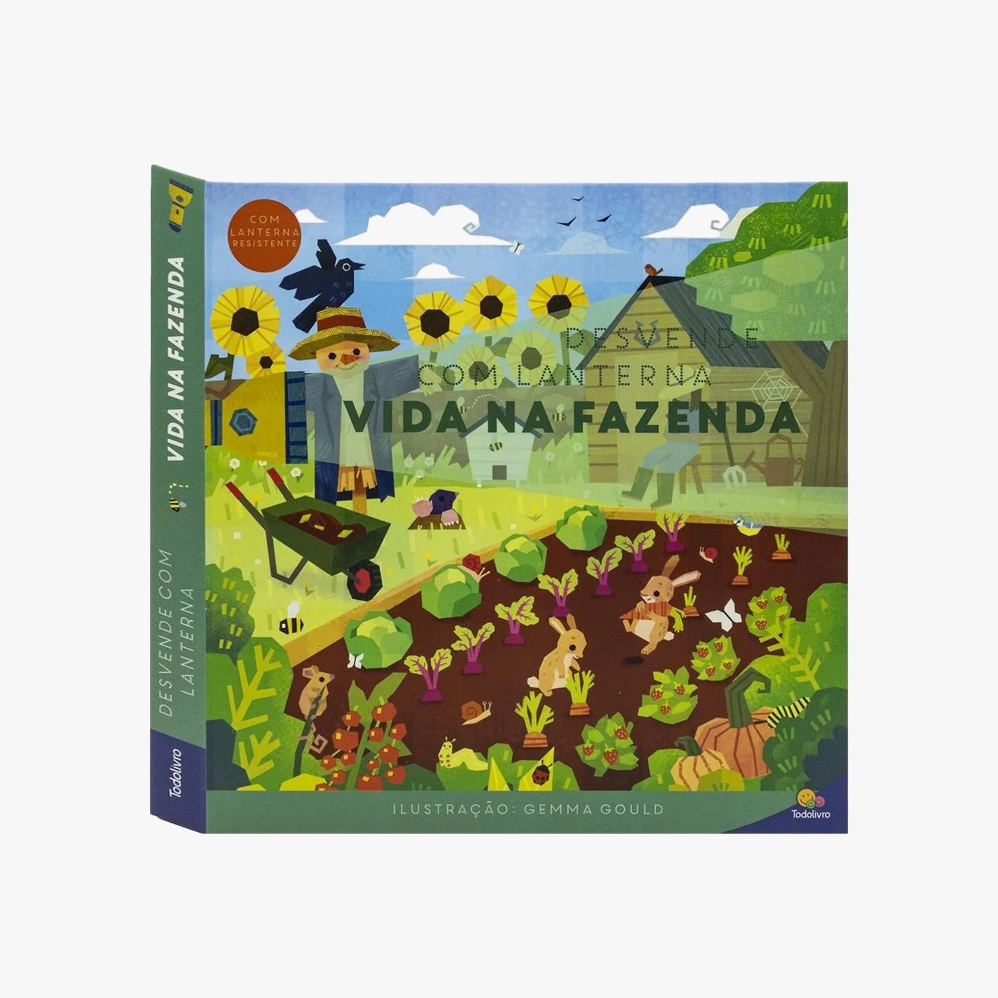 Livro Desvende com Lanterna! Vida na Fazenda