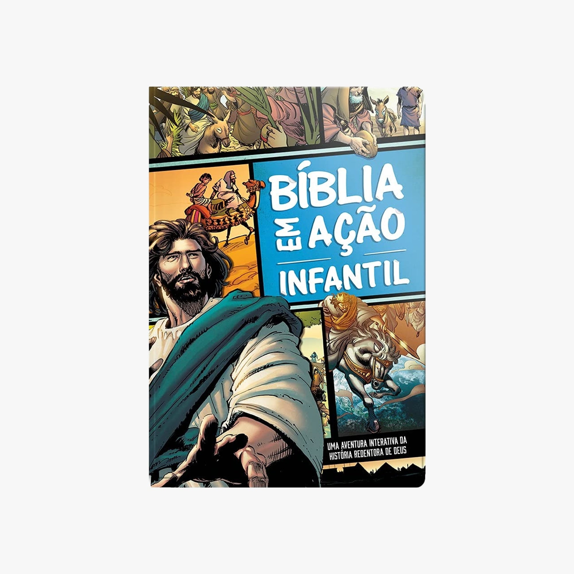 Bíblia Em Ação Infantil - Uma Aventura Pela Bíblia