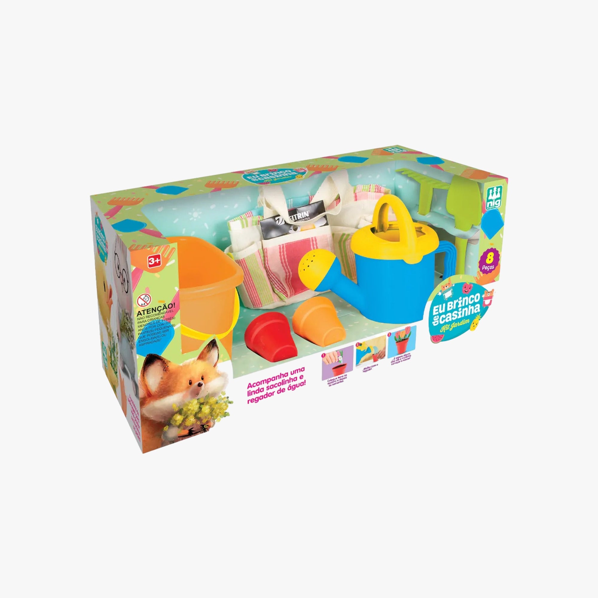 Kit Jardim: Eu Brinco De Casinha