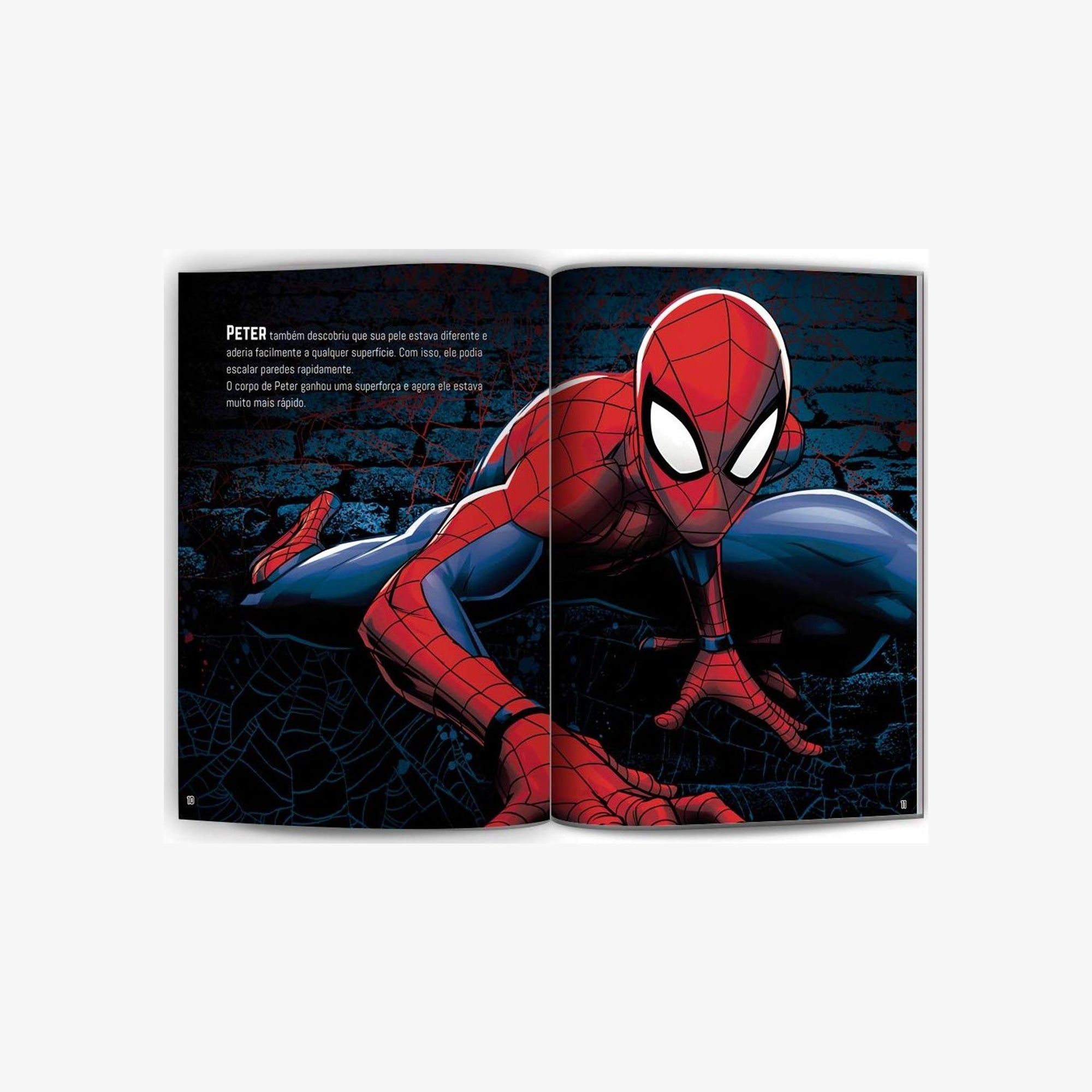 Livro Infantil História Homem Aranha Ação e Aventura