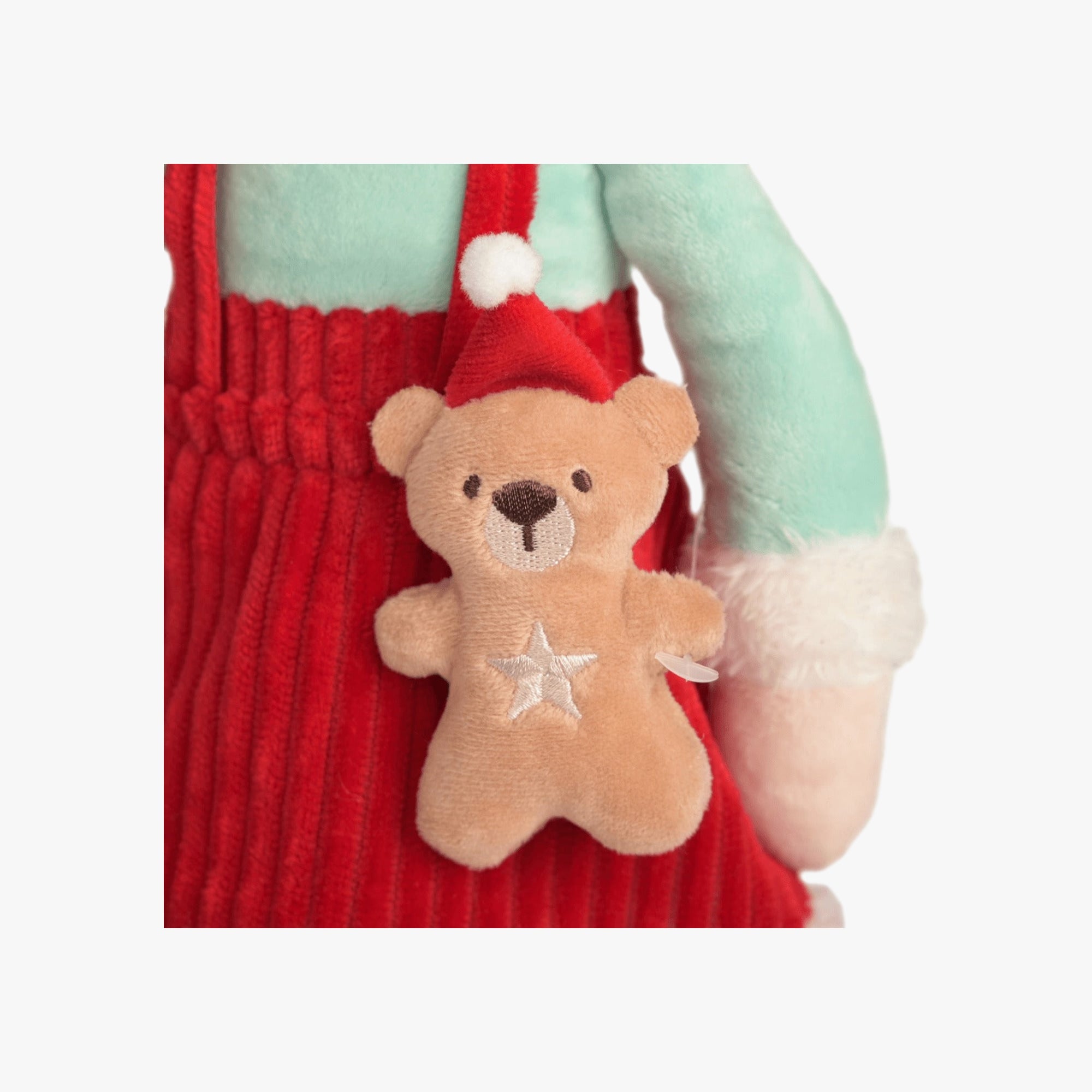 Boneca de Pano Infantil Nina - Edição Especial de Natal
