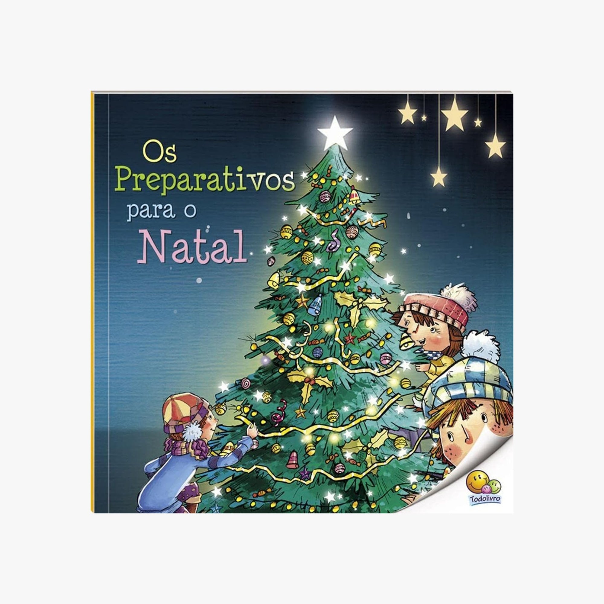 Livro Infantil Os Preparativos Para o Natal