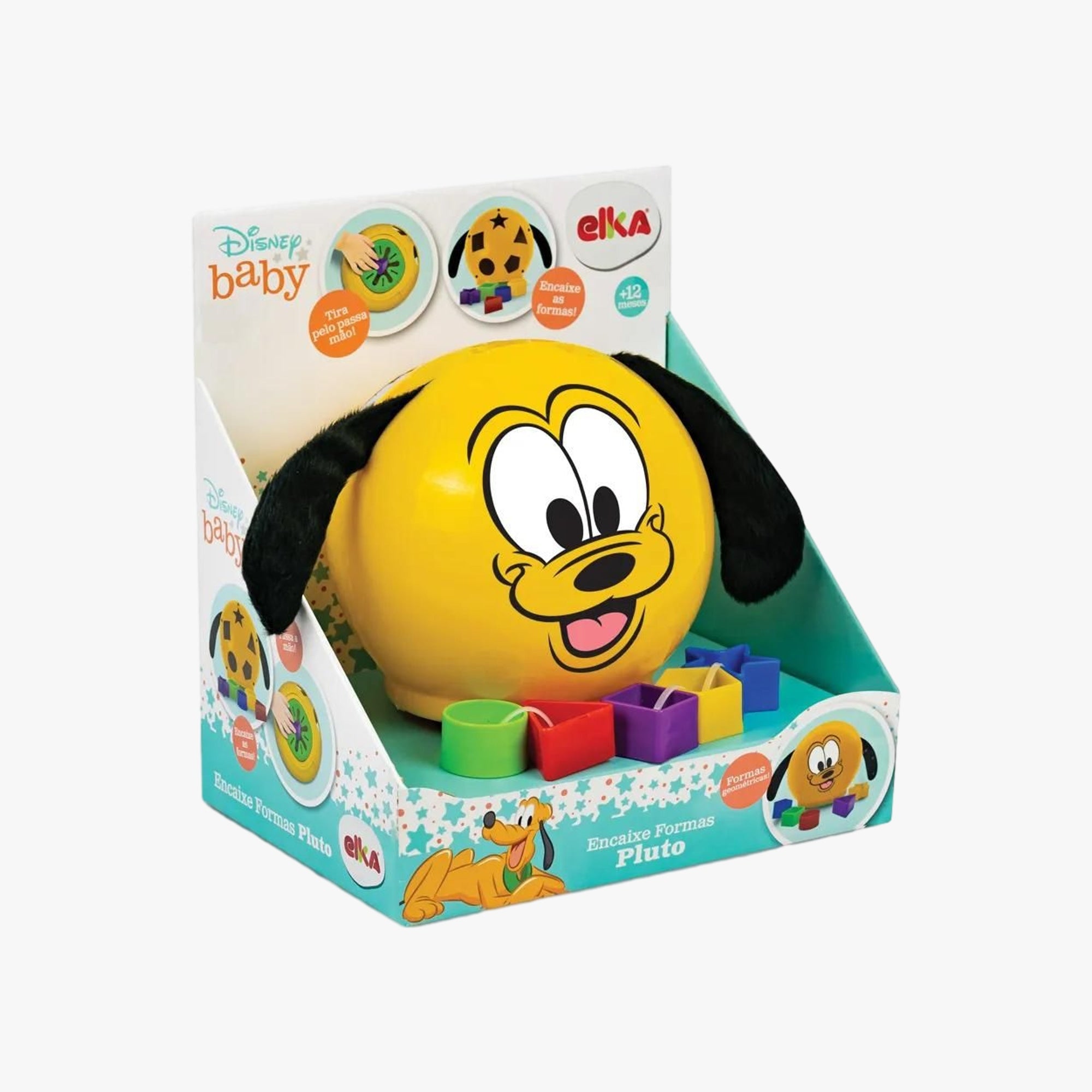 Brinquedo Encaixe Formas Pluto