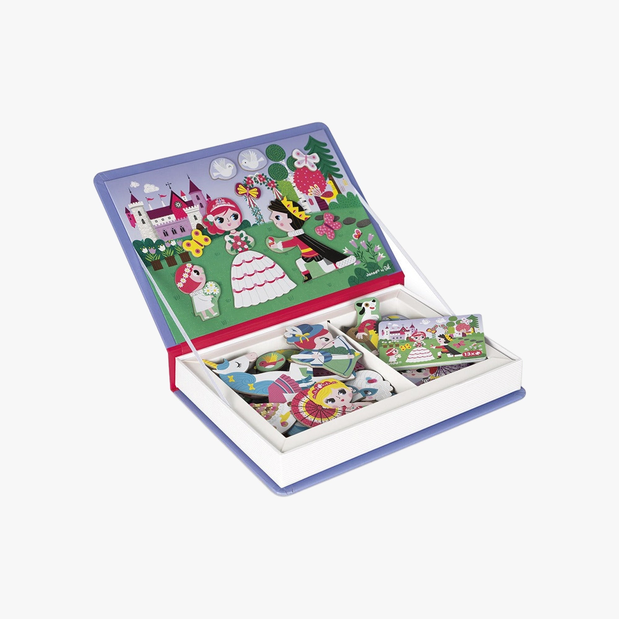 Livro Magnético Portátil Princesas