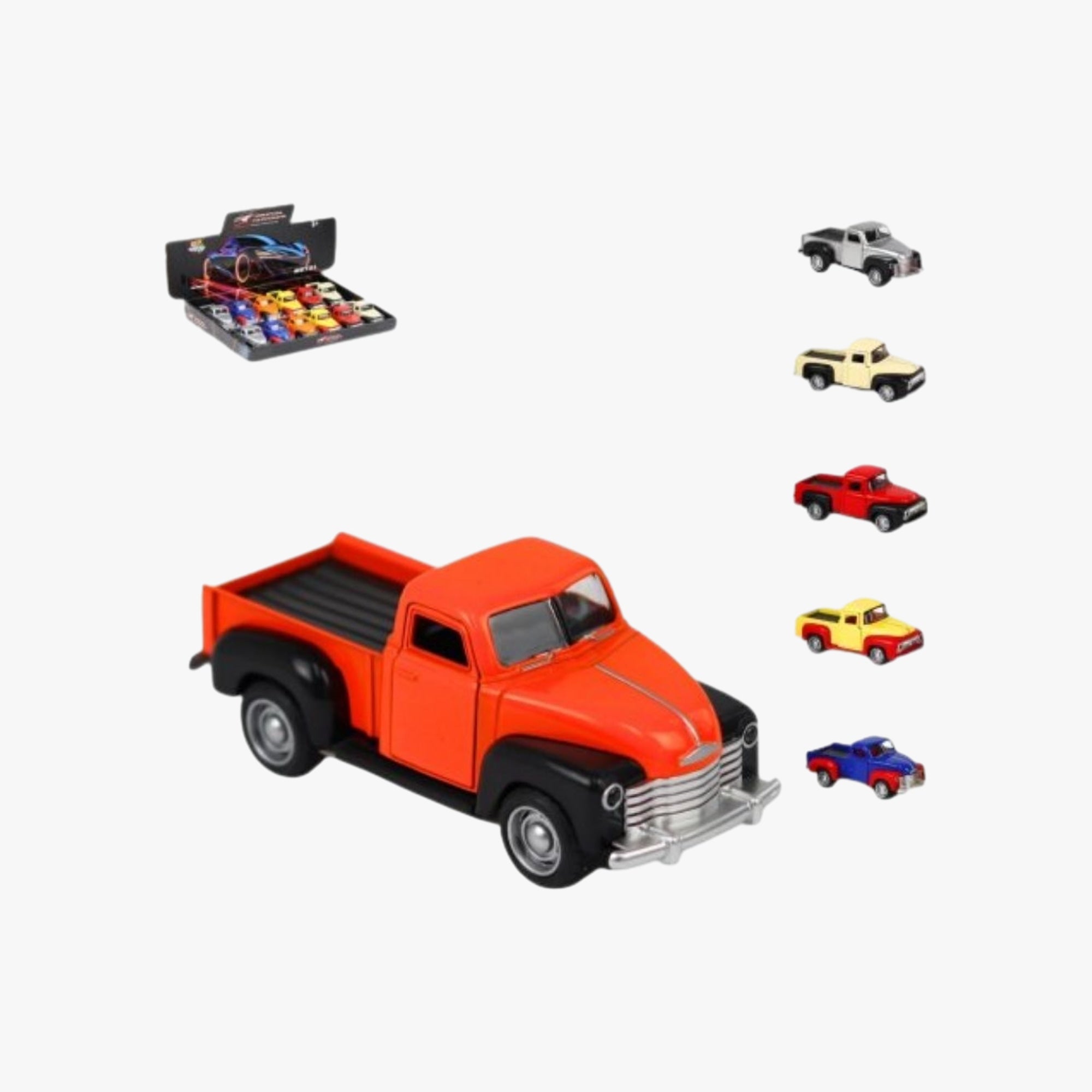 Carrinho de Fricção Metal Caminhonete Sortido