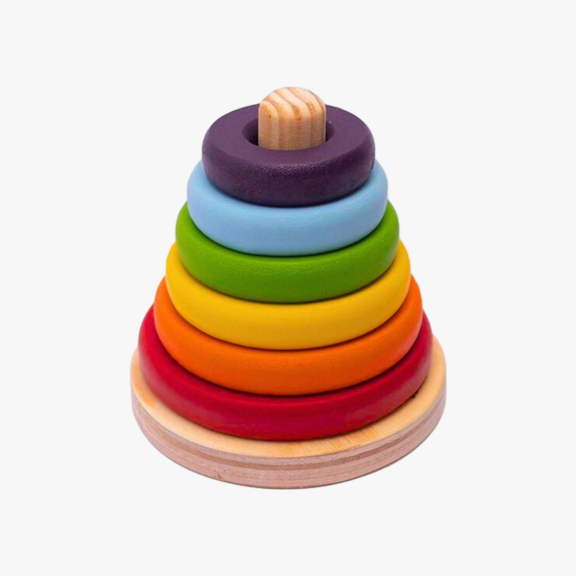 Torre Donuts de Encaixe Colorido