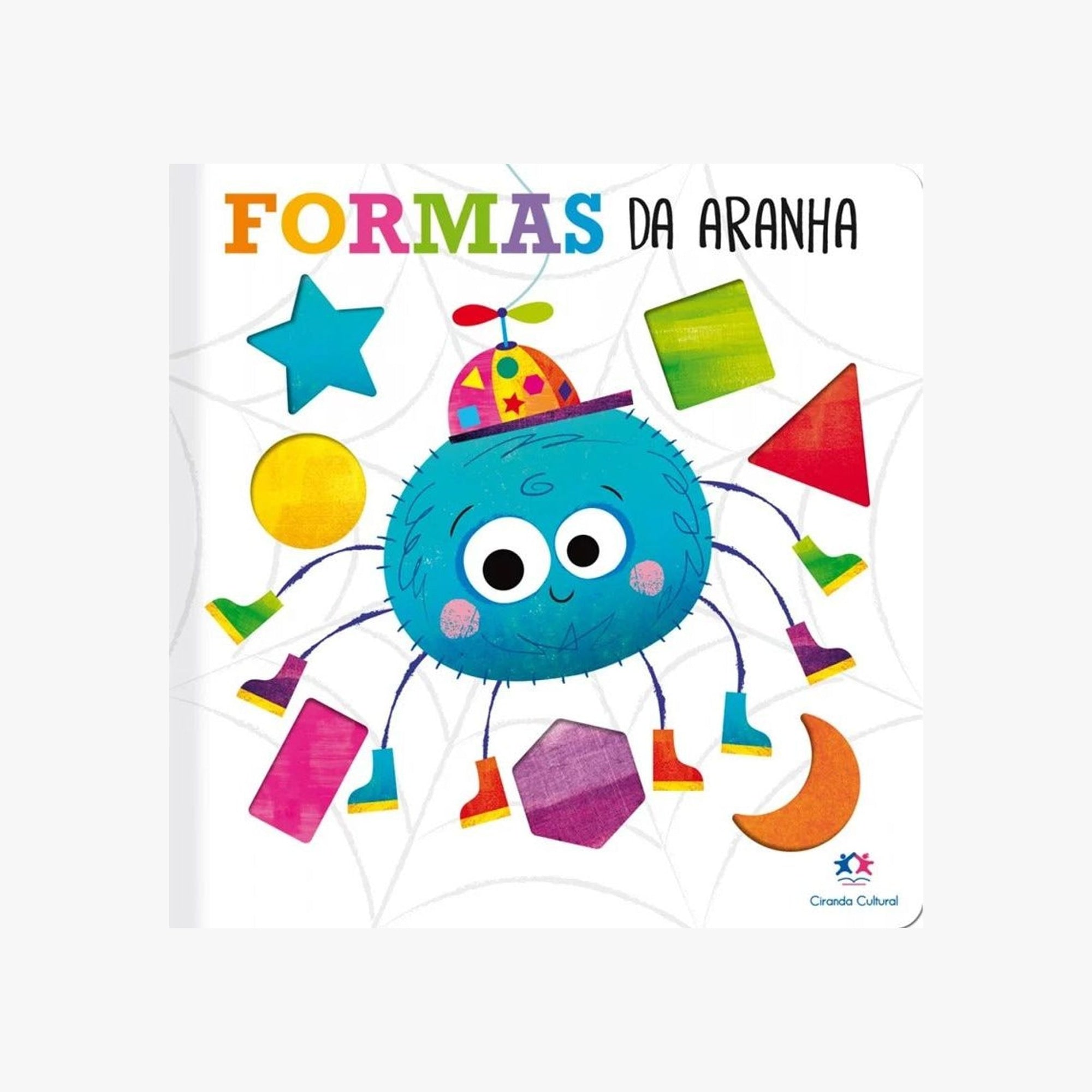 Livro Infantil  Formas da Aranha