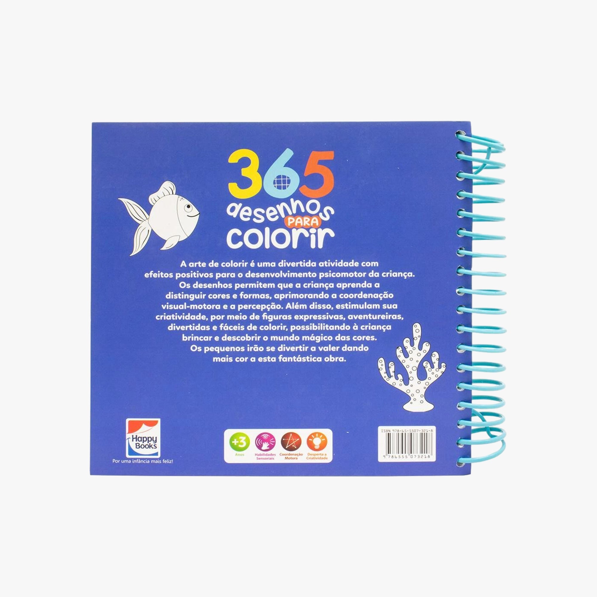 Livro 365 Desenhos Para Colorir