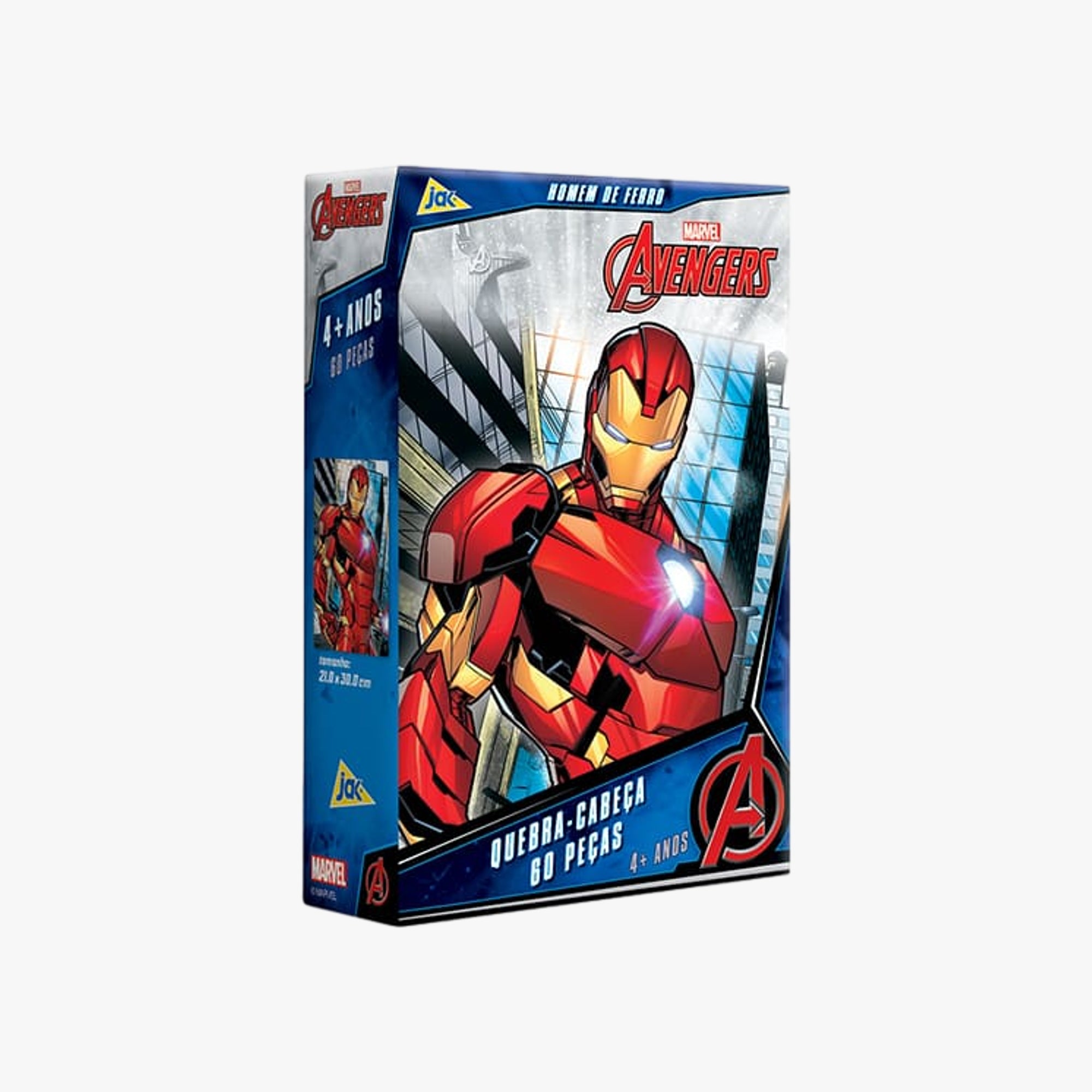 Quebra-Cabeça Homem de Ferro Marvel 60 Peças