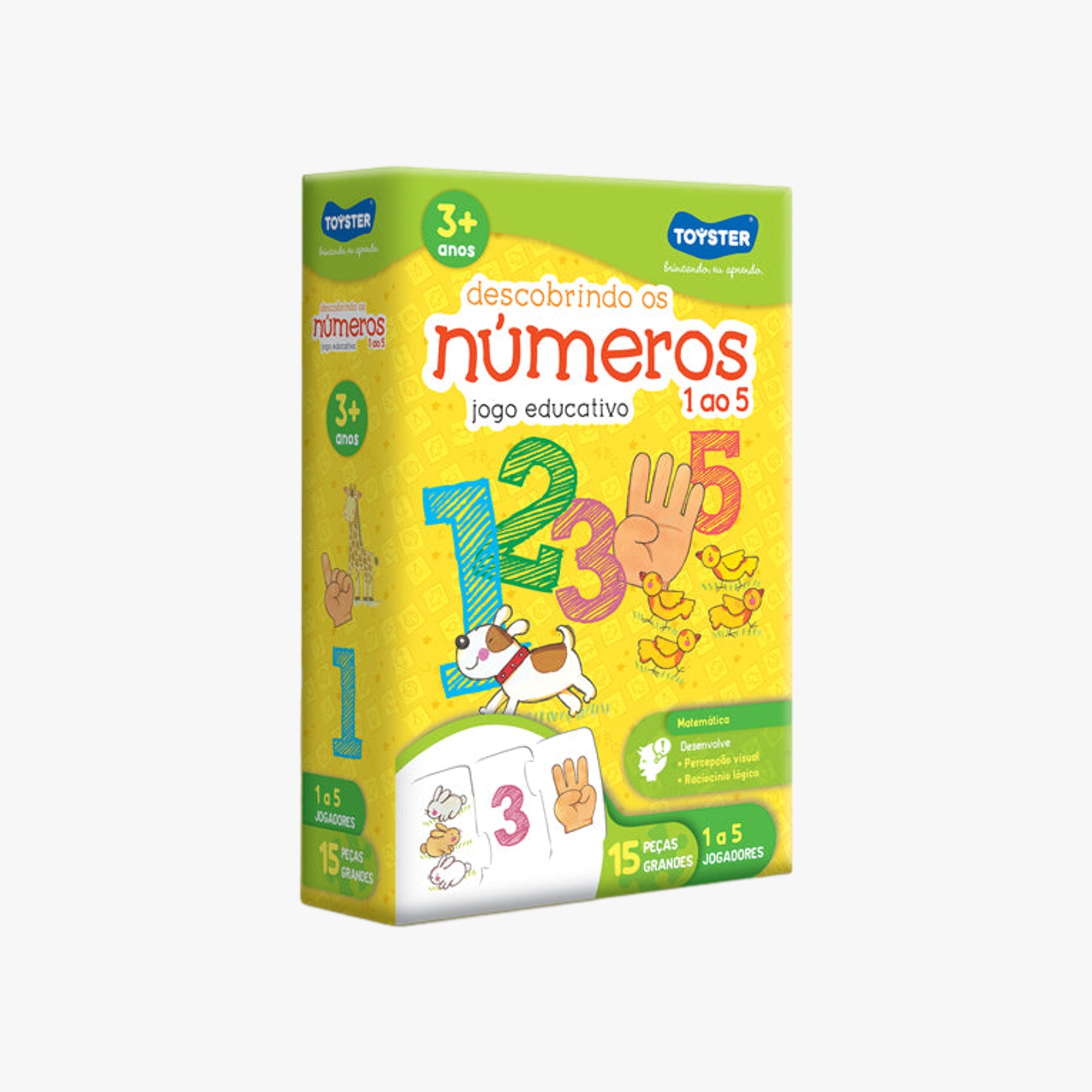 Jogo Educativo Descobrindo Números 1 ao 5