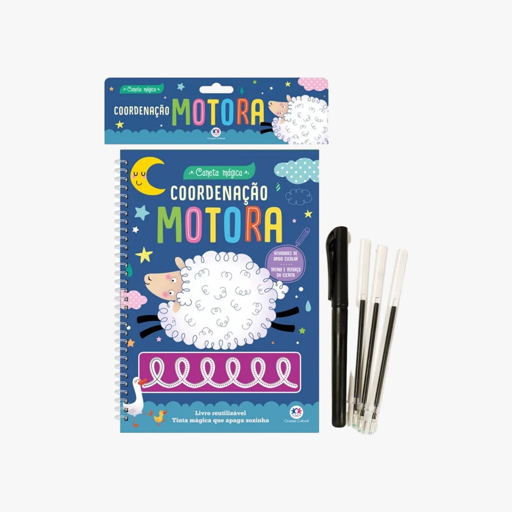 Livro Caneta Mágica Coordenação Motora