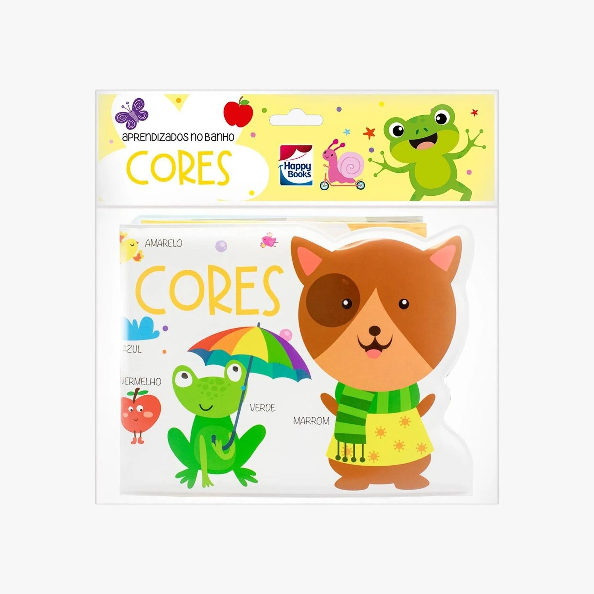 Livro Aprendizados no Banho Cores