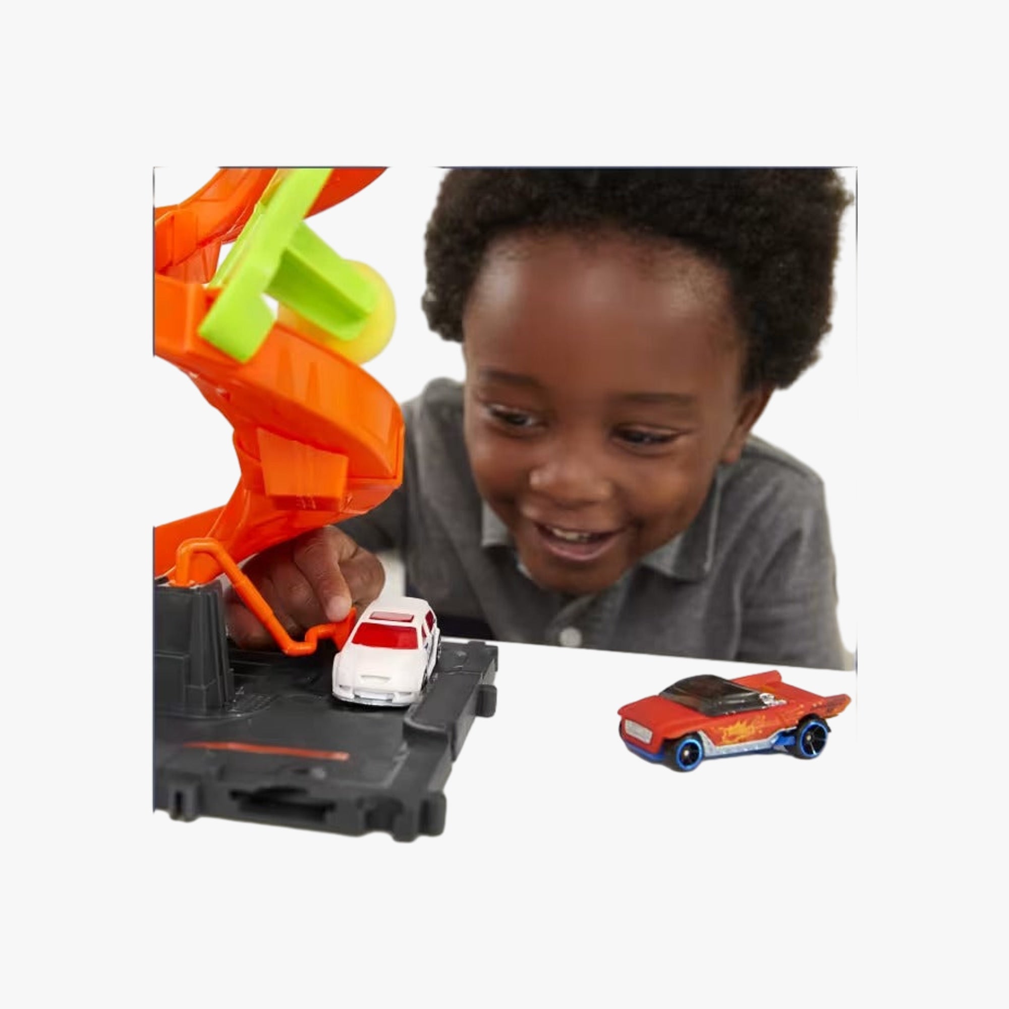 Hot Wheels City Pista de Brinquedo Lava-Rápido Mega Torre
