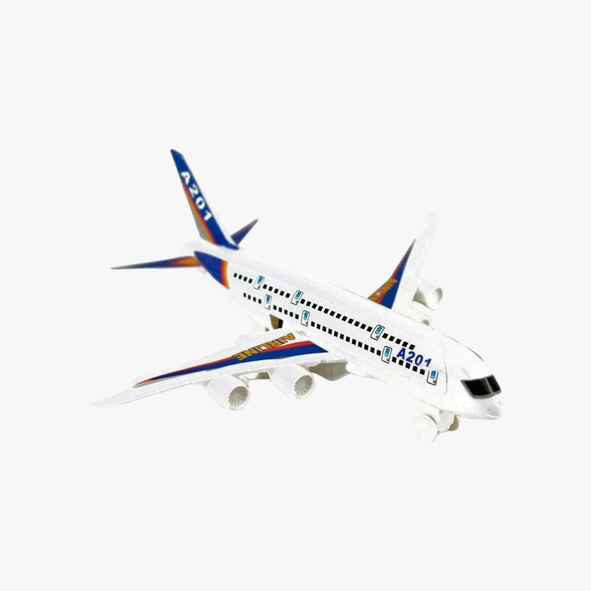 Brinquedo Infantil Avião Fricção de Plástico