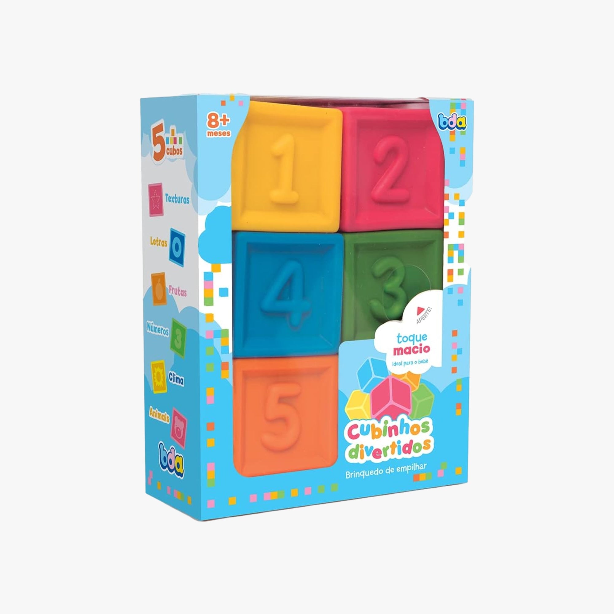 Cubinhos Divertidos Para Empilhar